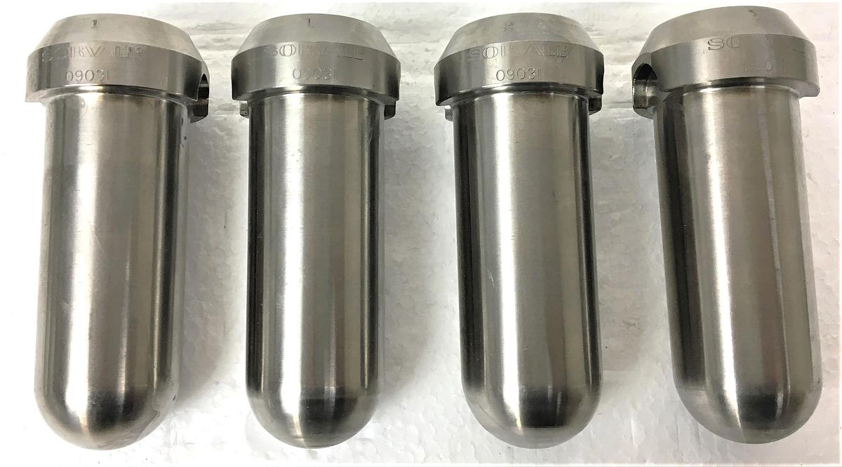 Used Sorvall 09031 Buckets - 50mL (Set of 4)