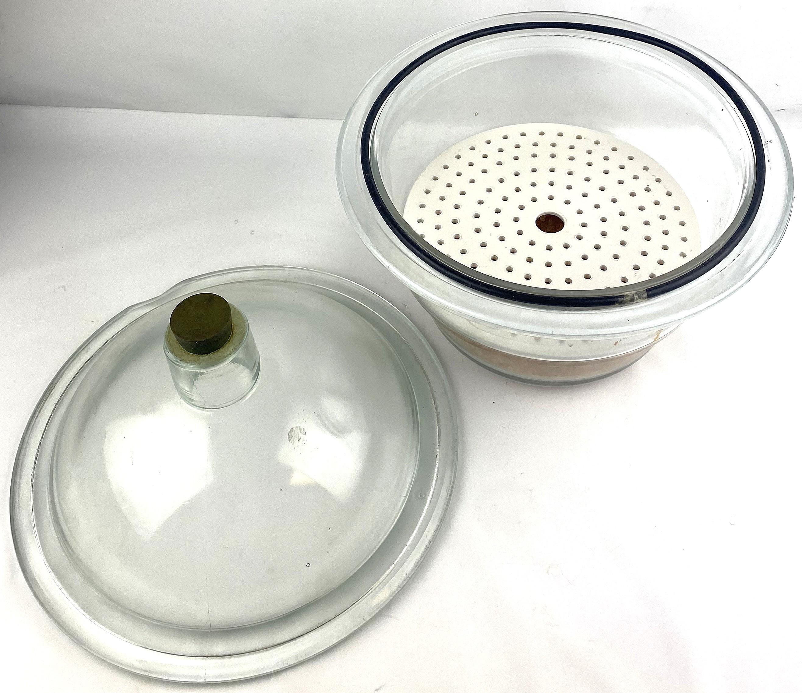 Used Jencons Dry Seal Glass Desiccator (254mm ID)