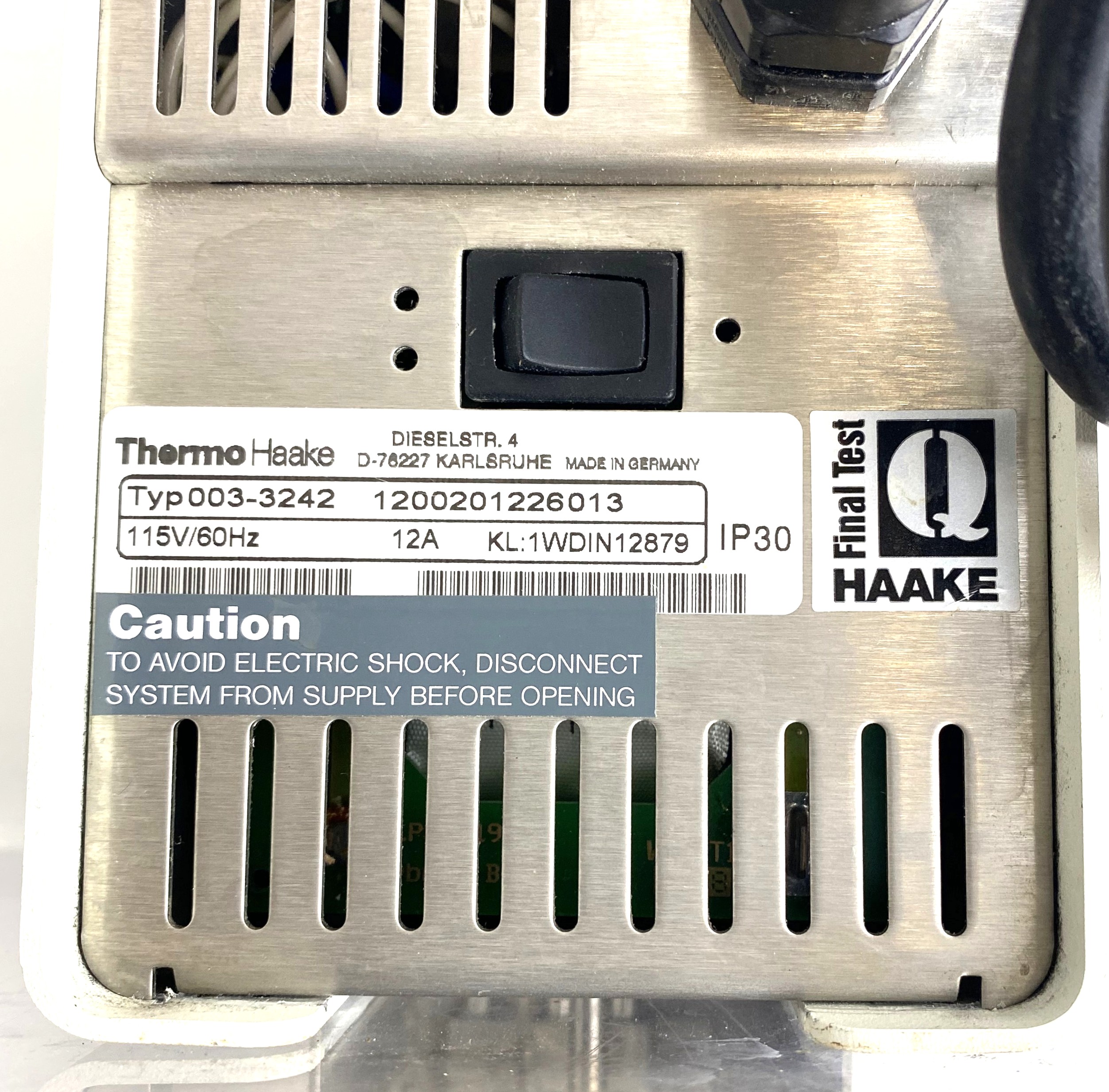 Used Thermo Haake DC10 Immersion Circulator with Bridge Mount