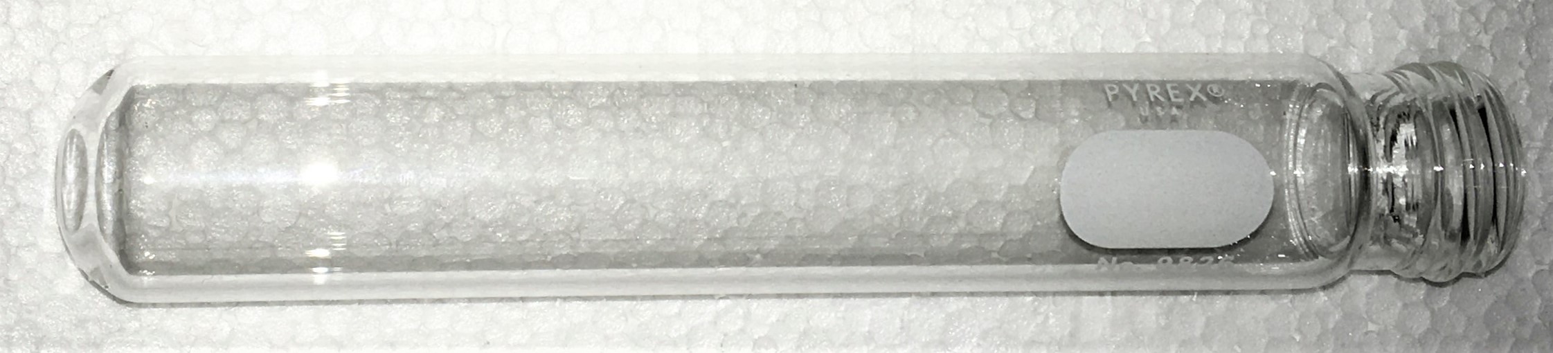 New Open Box Corning PYREX 9826-25 Tubes with Caps (Pack of 48) - 25mm x 150mm 