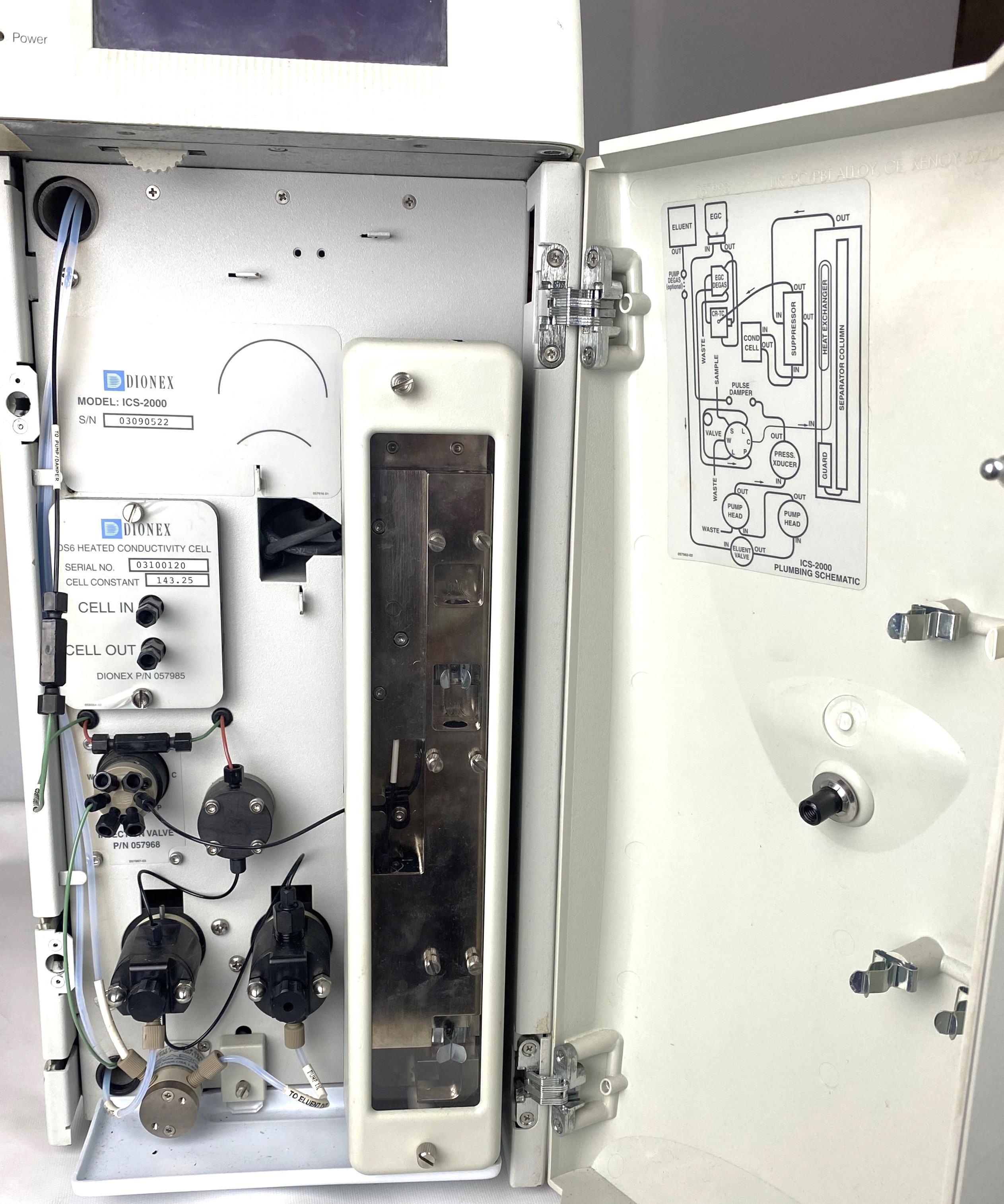 As is Dionex ICS-2000 Ion Chromatograph (AS-IS FOR PARTS)