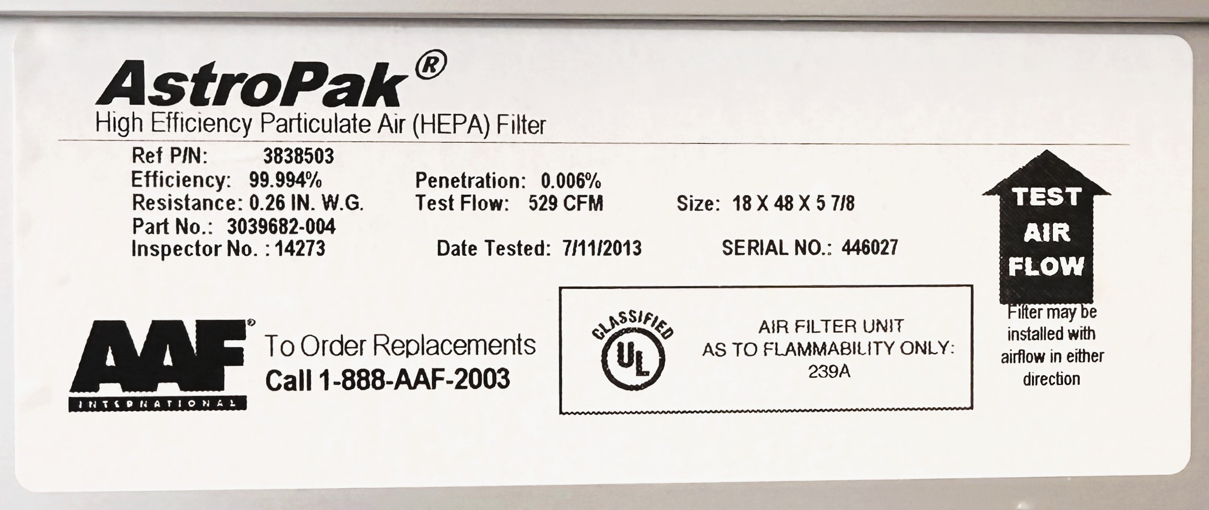 Used Labconco PuriCare 31162100 Class II/Type A1 Biosafety Cabinet