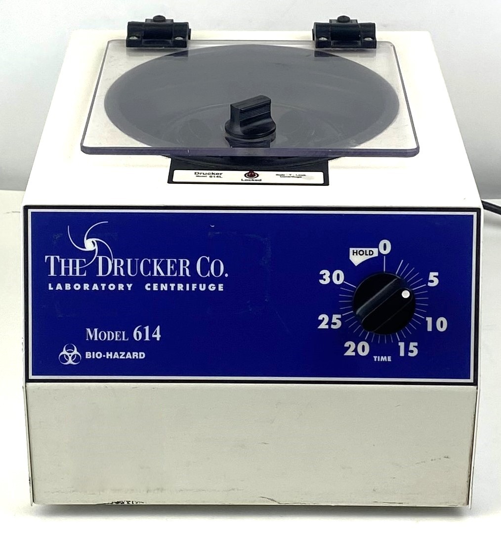 Used Drucker 614L Centrifuge with Rotor (6 x 15mL)