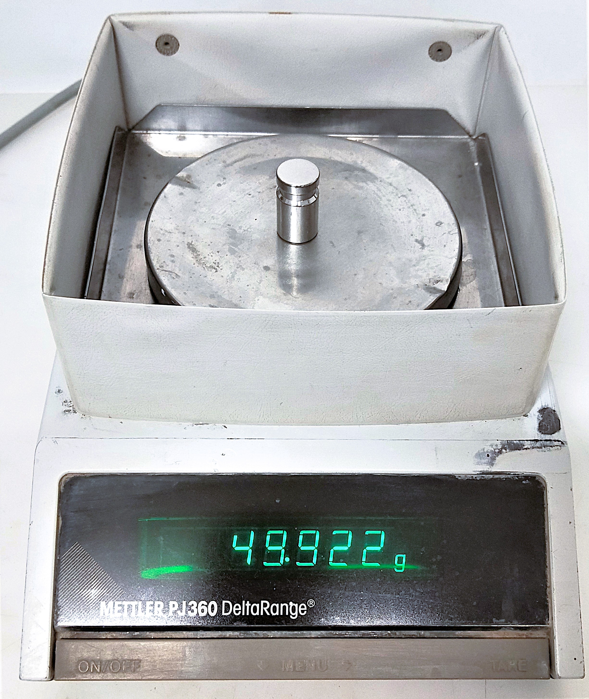 Used Mettler PJ360 DeltaRange Balance (60g x 0.001g / 360g x 0.01g)
