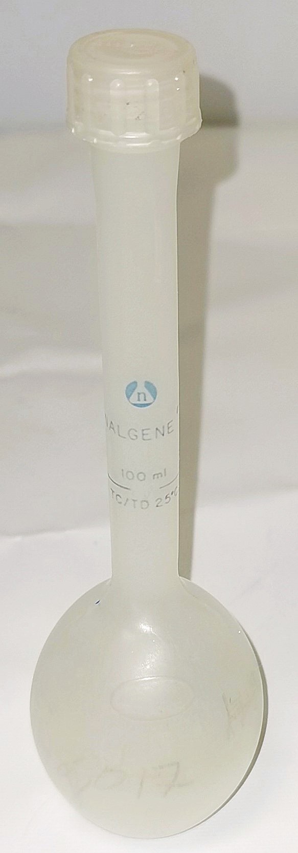 Used Lot of 40 Nalgene 4000 Polypropylene Volumetric Flasks - Various Volumes
