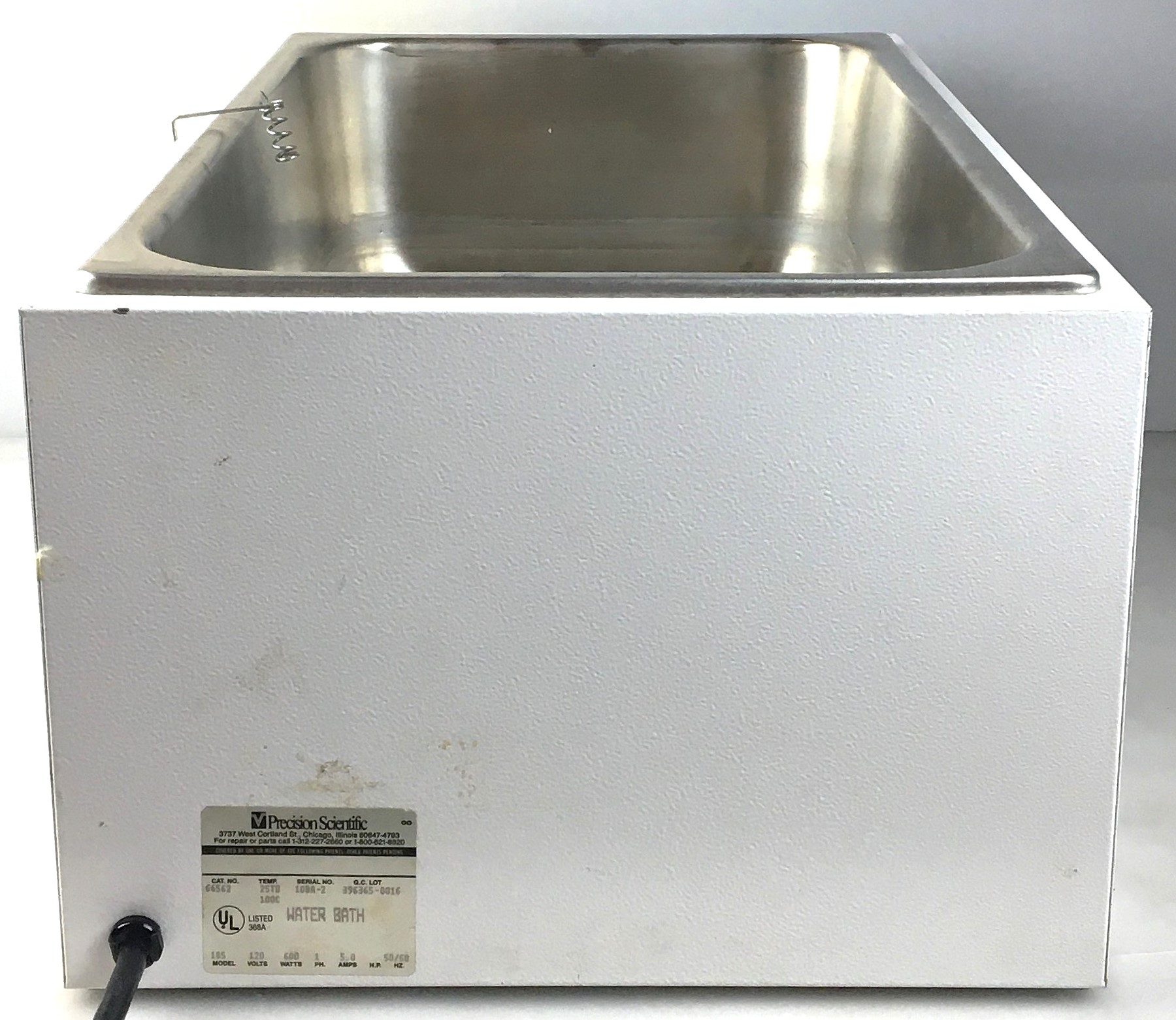 Used Precision 185 (66562) Water Bath