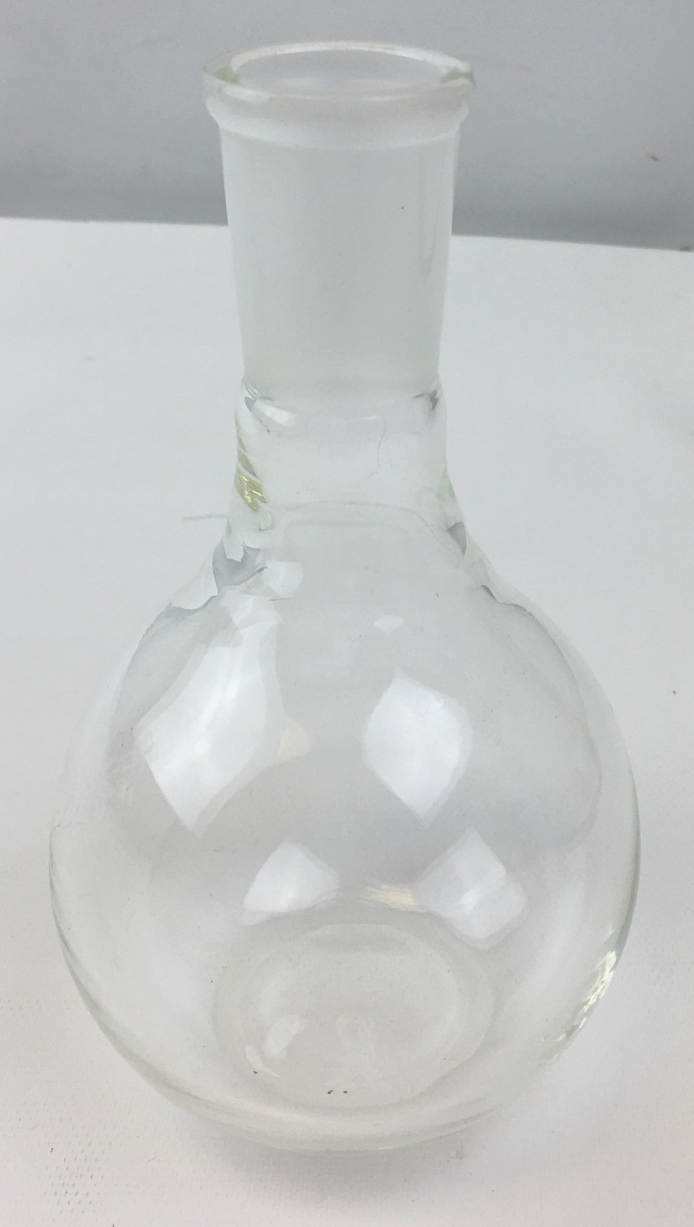 Used Corning PYREX (and Equivalent) 250mL Flat-Bottom Boiling Flask