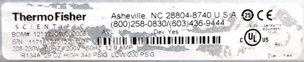 Used Thermo Neslab ThermoFlex 2500 Recirculating Chiller