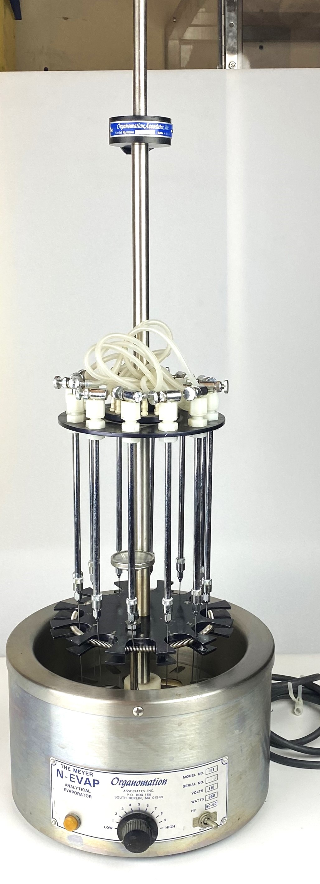 Used Organomation N-Evap 111 Nitrogen Evaporator 