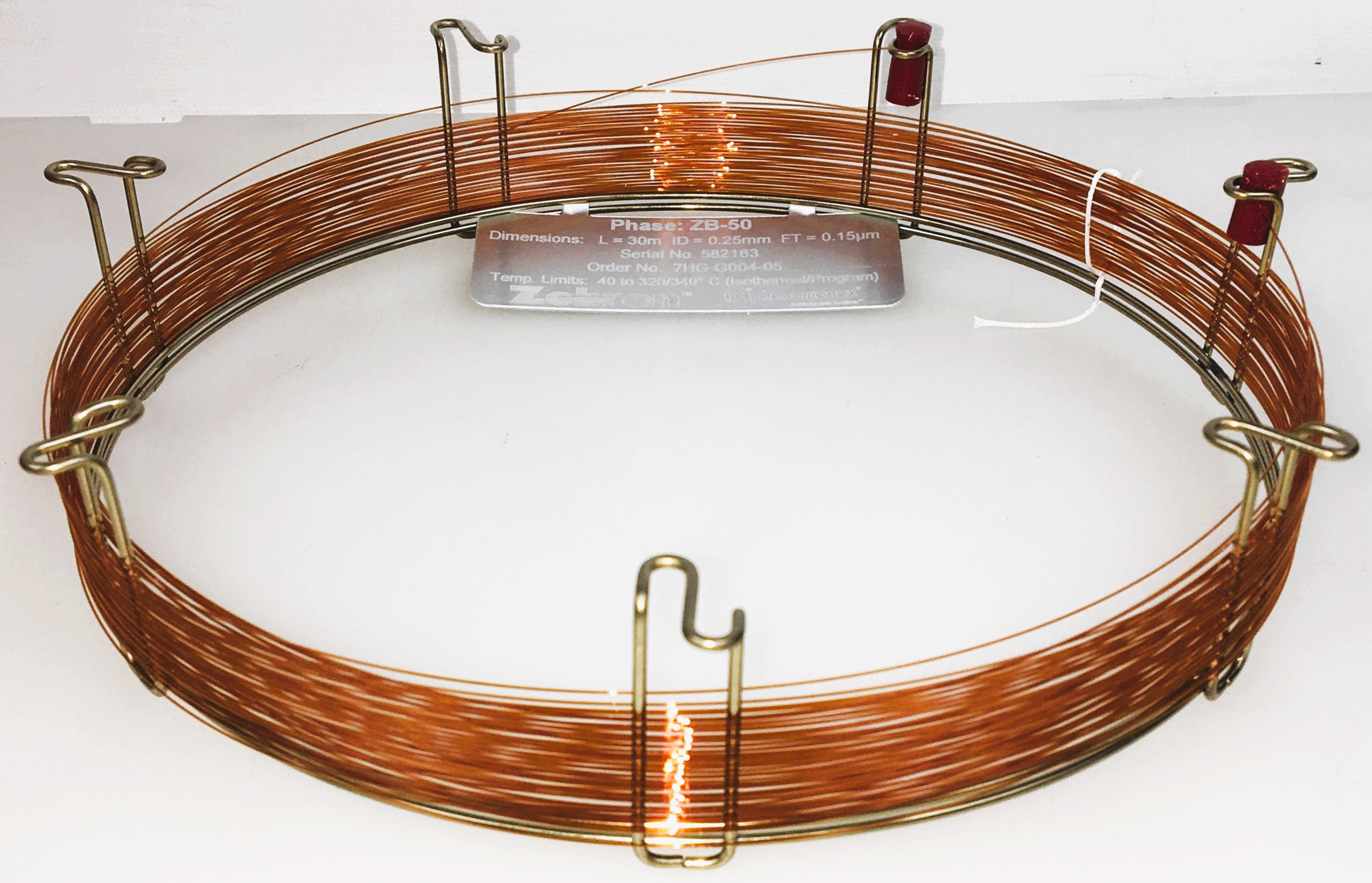 New Open Box Zebron ZB-50 (7HG-G004-05) Capillary Column (30M x 0.25mm x 0.15 µm)