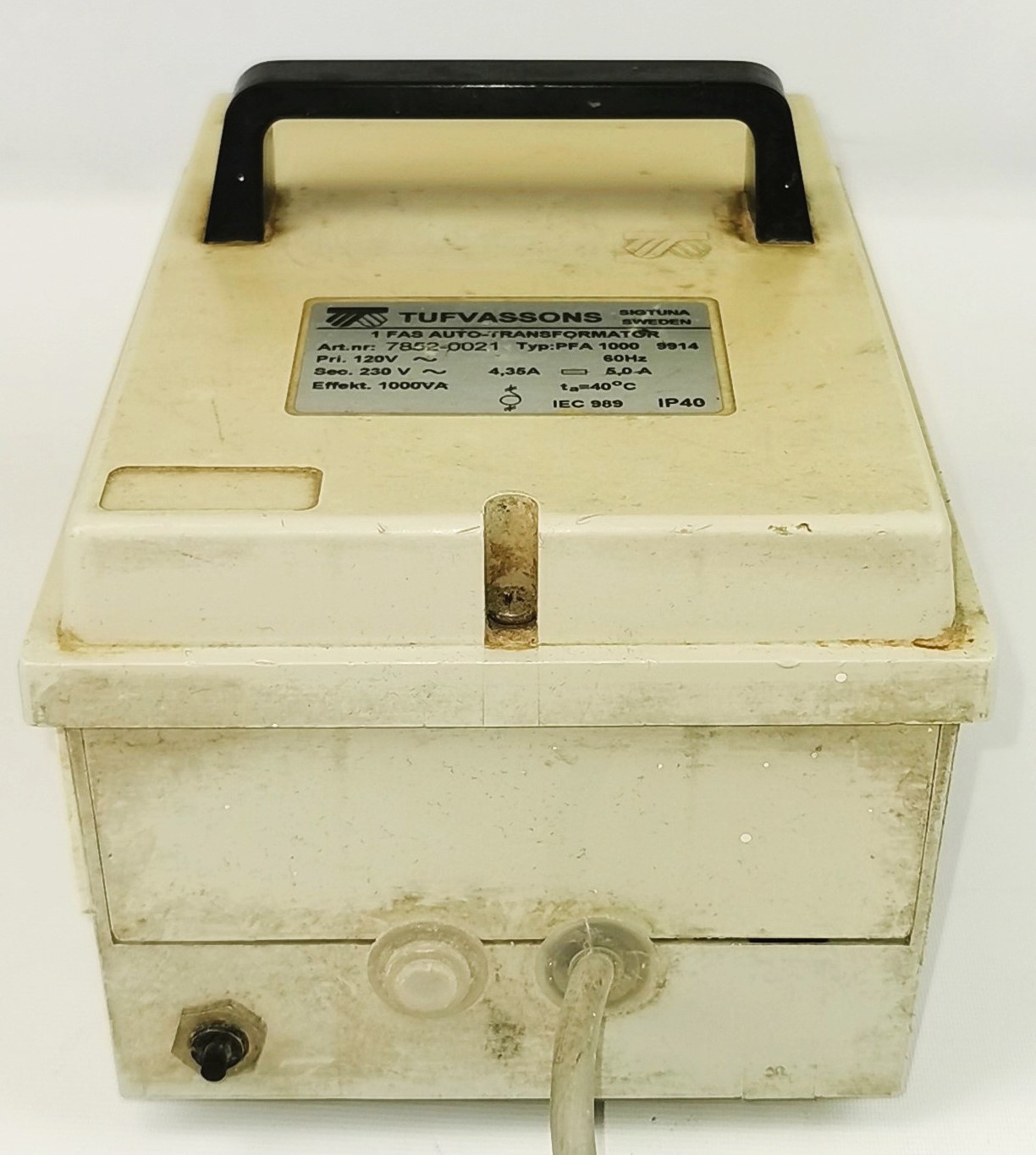 Used Foss Tecator Knifetec 1095 Sample Mill with Autotransformer