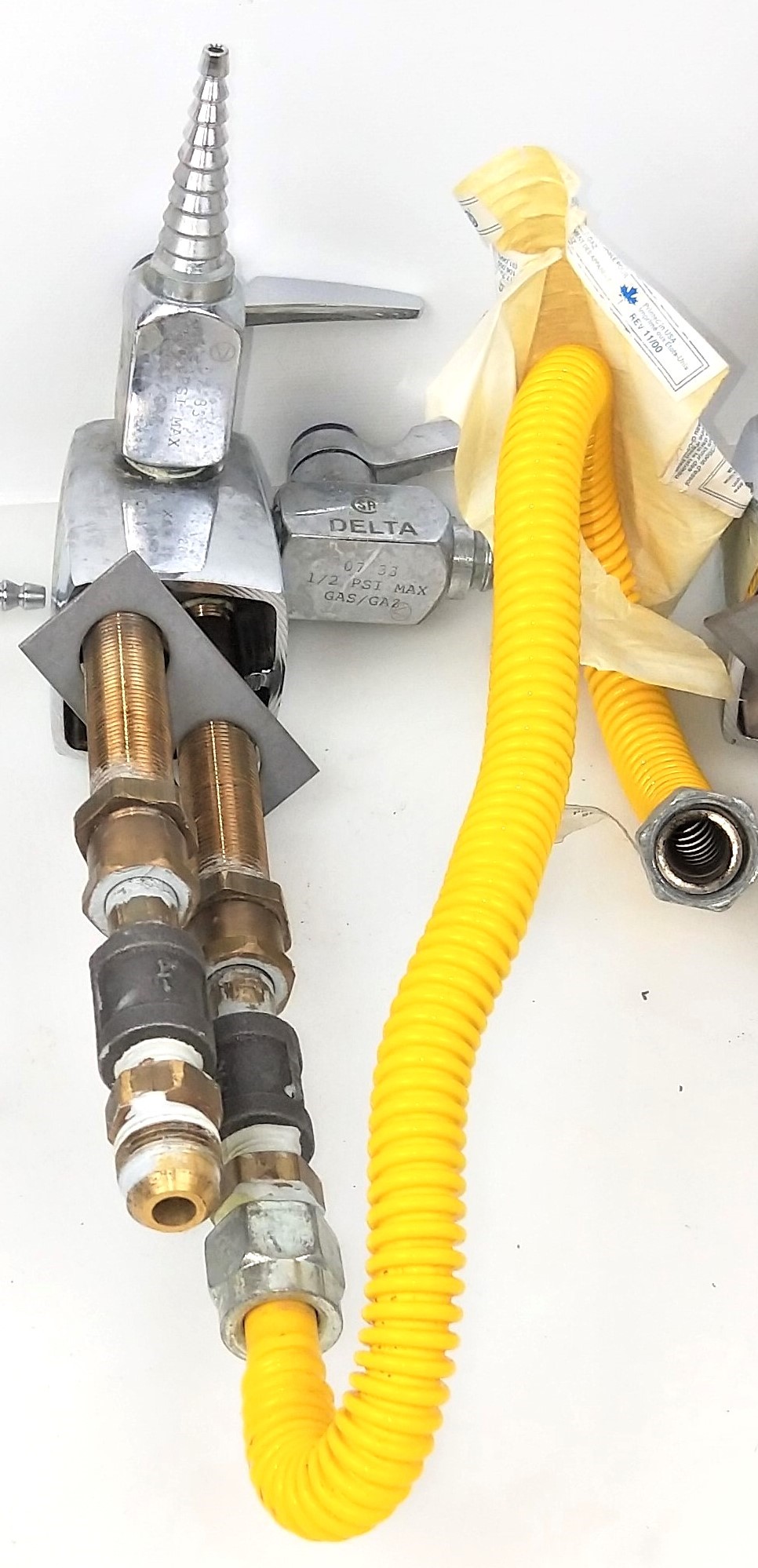 Used Assorted Deck-Mount Turrets and Valves for Air, Gas and Vacuum