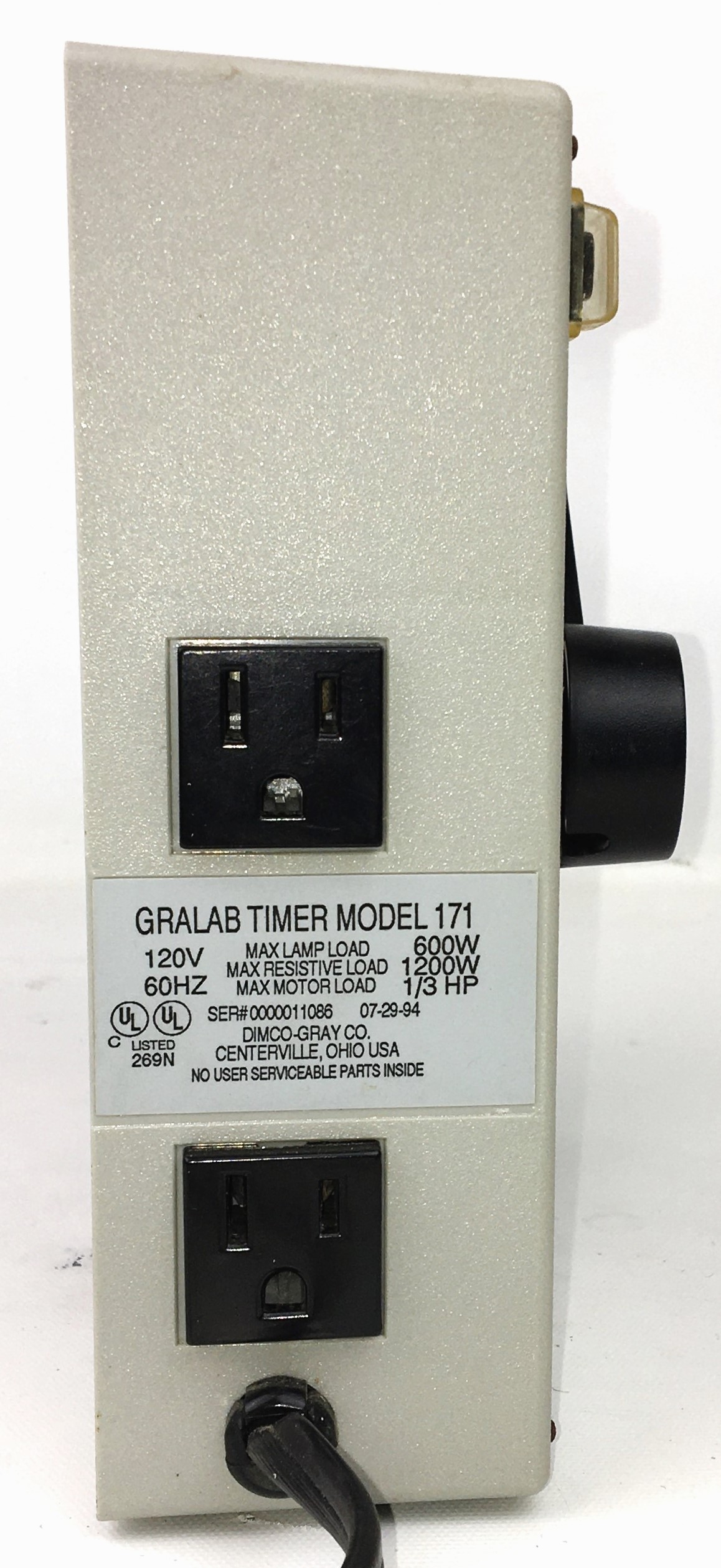 Used GraLab Model 171 60-Minute Timer