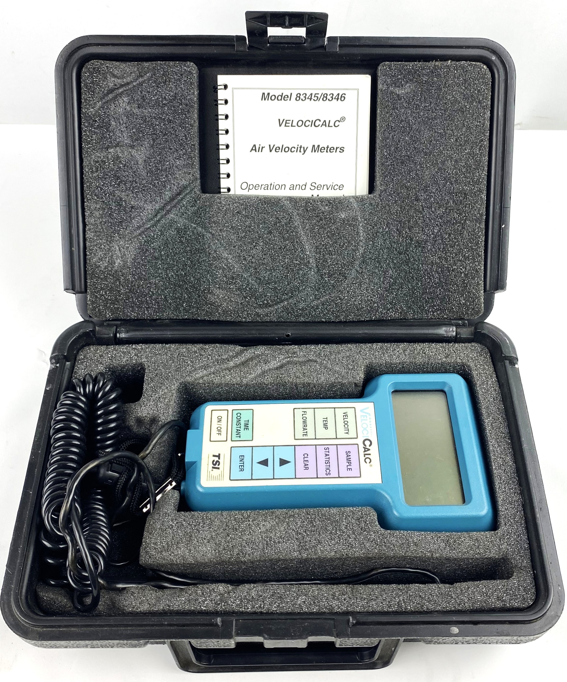 Used TSI VelociCalc 8345 Portable Air Velocity Meter