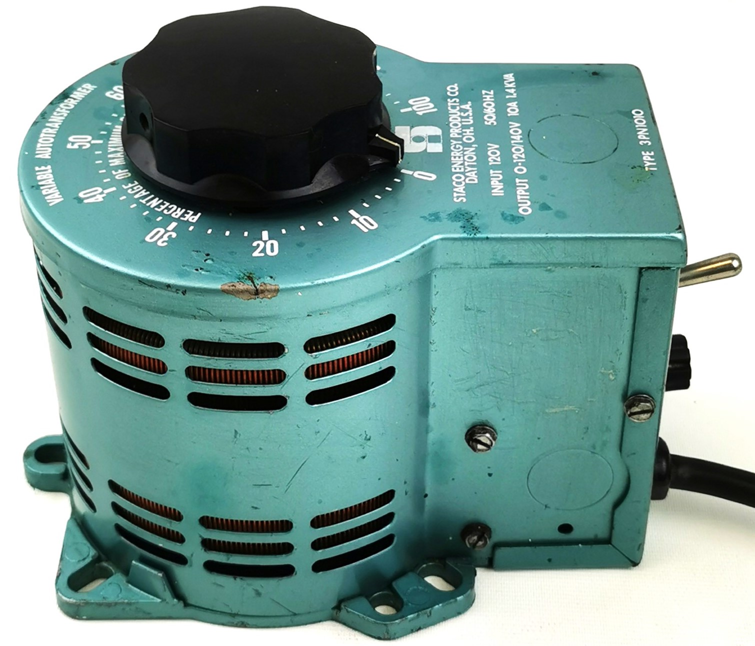 Used Staco 3PN1010 Variable Autotransformer
