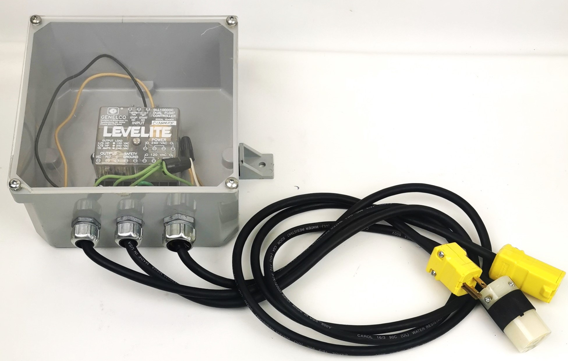 Used Levelite GLL100000 Dual Float Controller