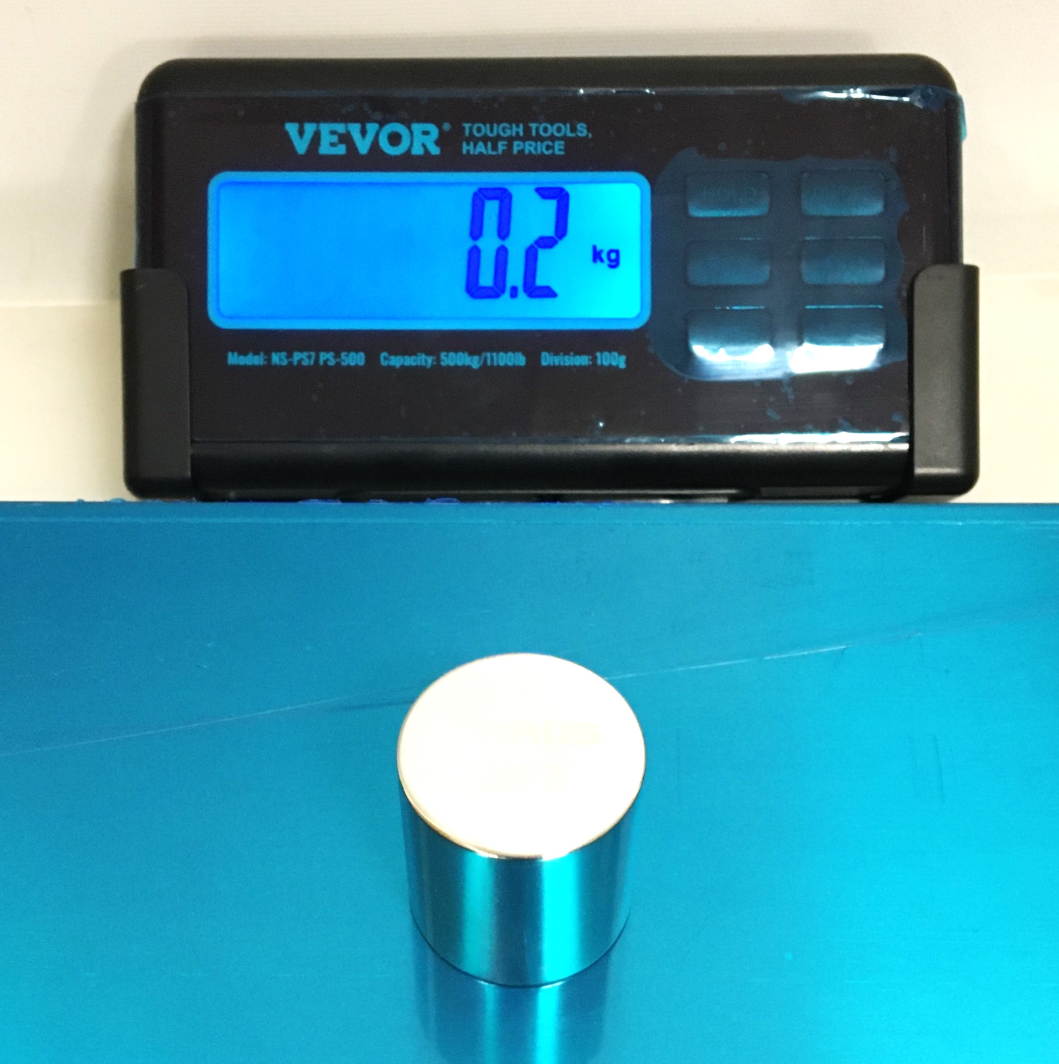 New VEVOR PS-500 Stainless Steel Platform Scale (500kg x 0.1kg)