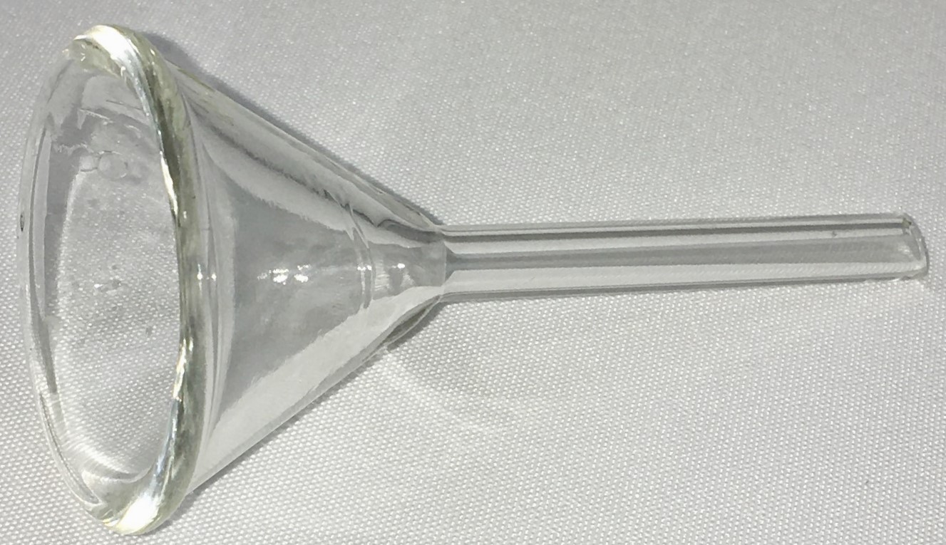 New Open Box Kimble 28950-35 KIMAX Short Stem Analytical Funnel (Pack of 4)