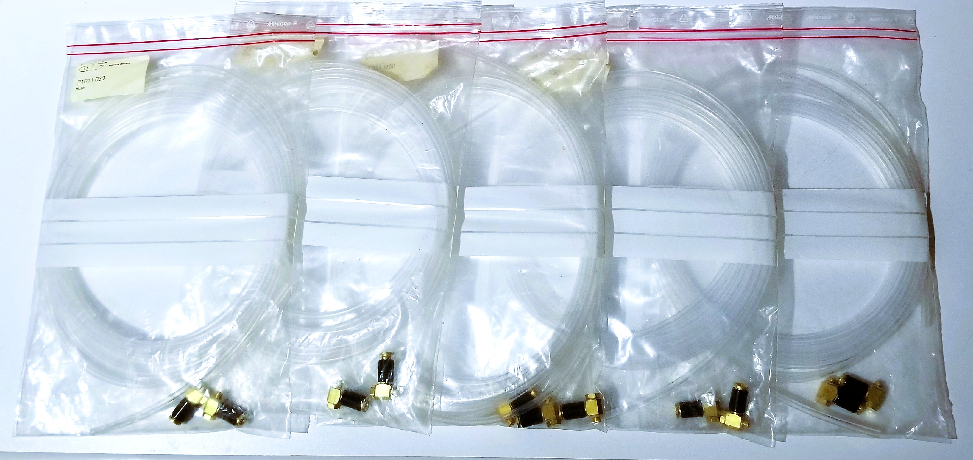 New Open Box Analytical Controls 21011.030 HPLC Tubing with Fittings