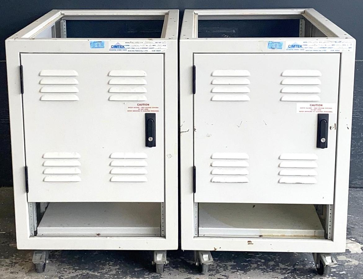 Used Emcor 10 Series Ventilated Metal Cabinet on Castors