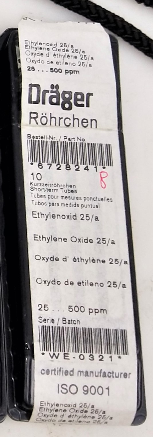 Used Draeger Model 31 Multi-Gas Detector Pump with Case and Assorted Tubes