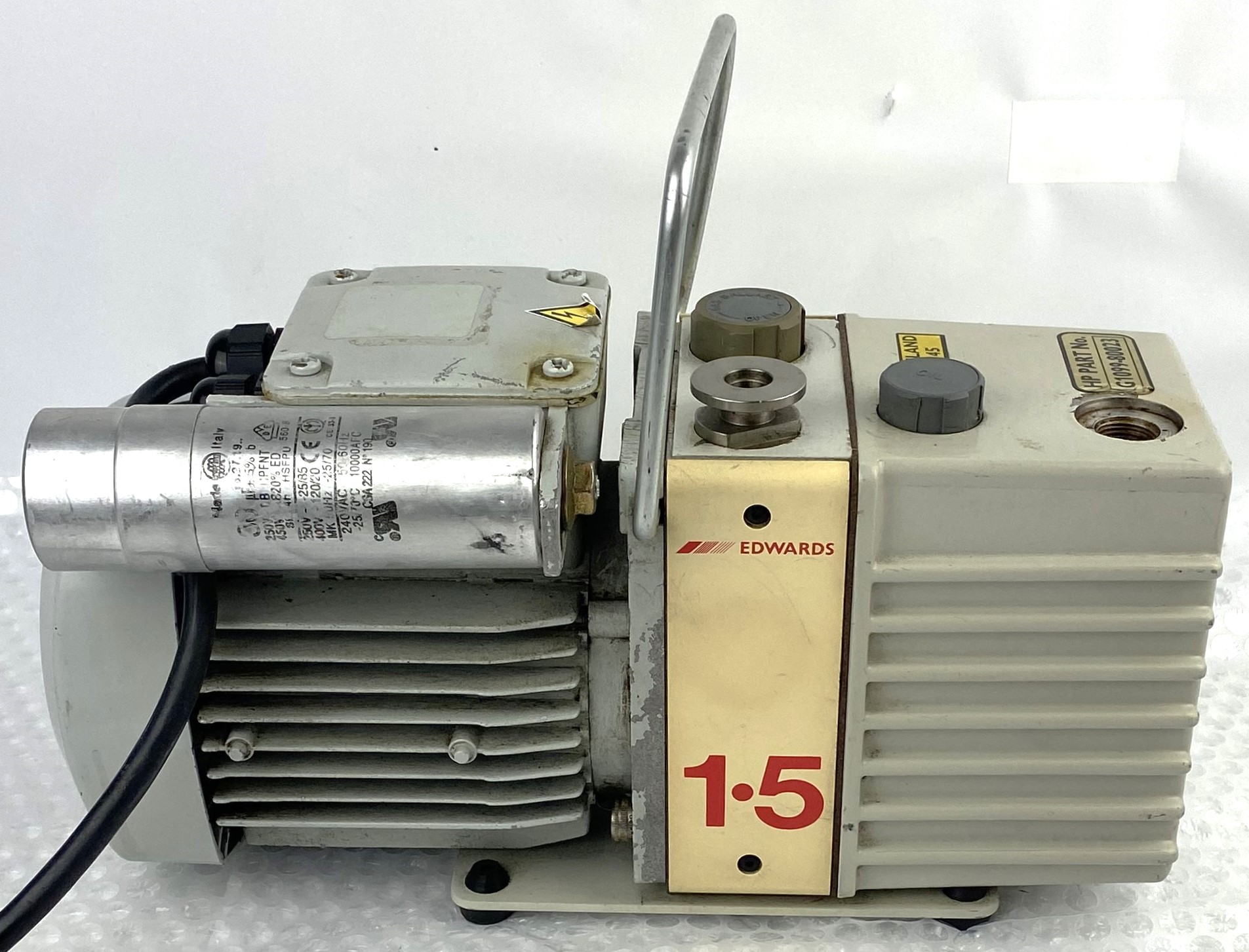 Used Edwards E2M1.5 (Agilent G1099-80023) Rotary Vacuum Pump (1.2cfm)