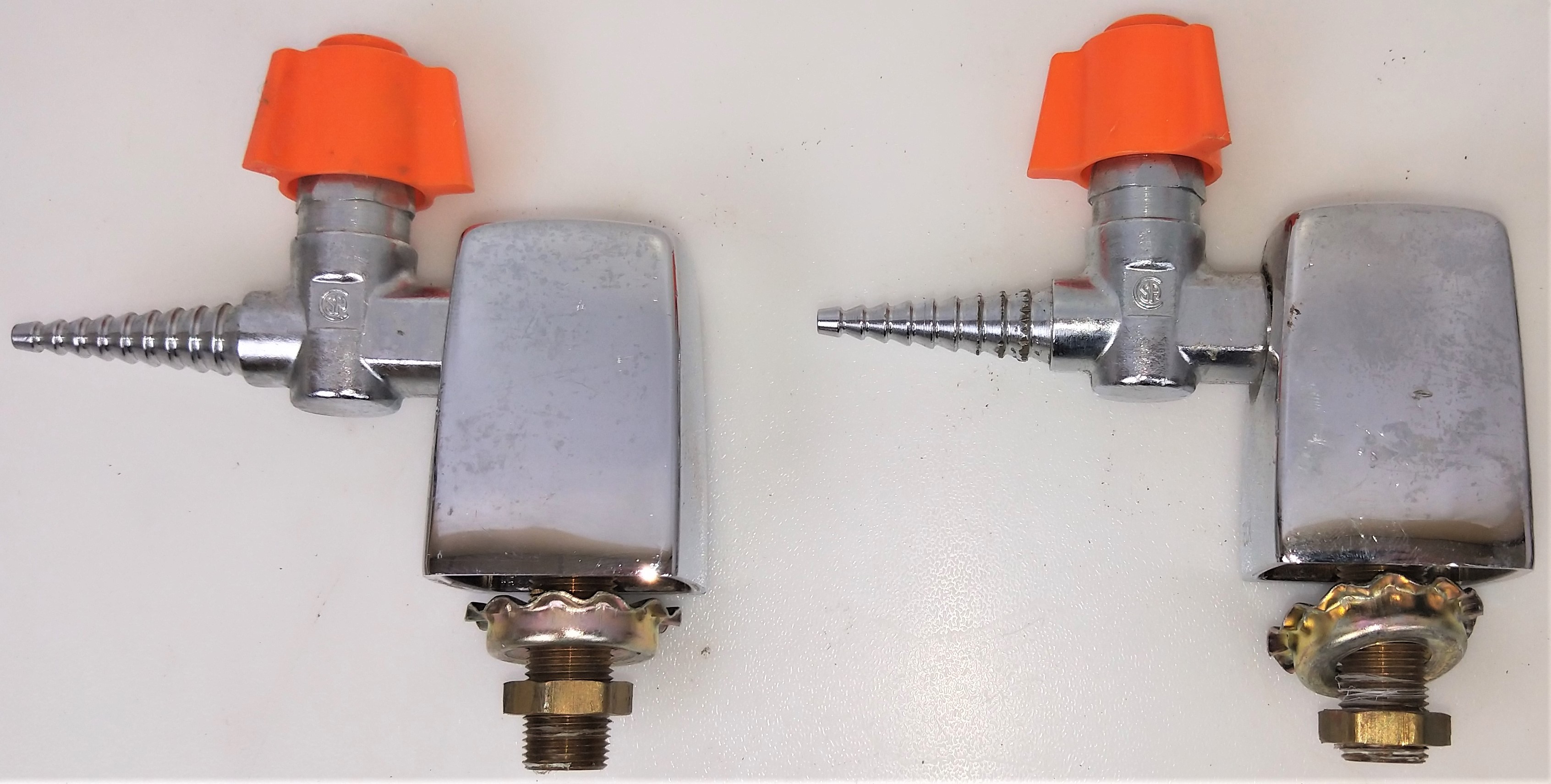 Used Assorted Deck-Mount Turrets and In-Line Ball Valves for Air, Gas and Vacuum