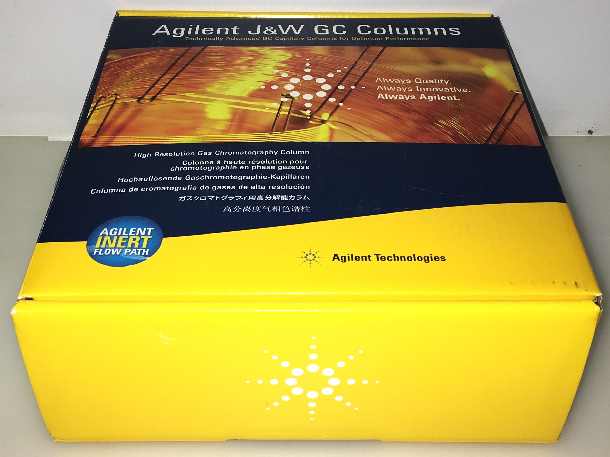 New Agilent HP-5MS UI (19091S-433UI-KEY) Capillary Column with Smart Key (30M x 0.25mm x 0.25µm)