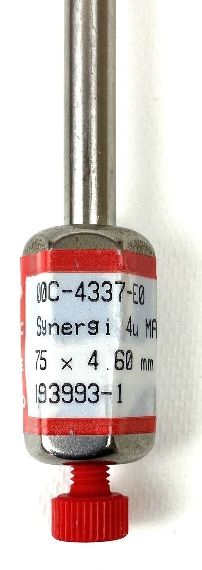 Used Phenomenex Synergi MAX-RP (00C-4337-E0) LC Column (7.5 cm × 4.6 mm x 4µm)