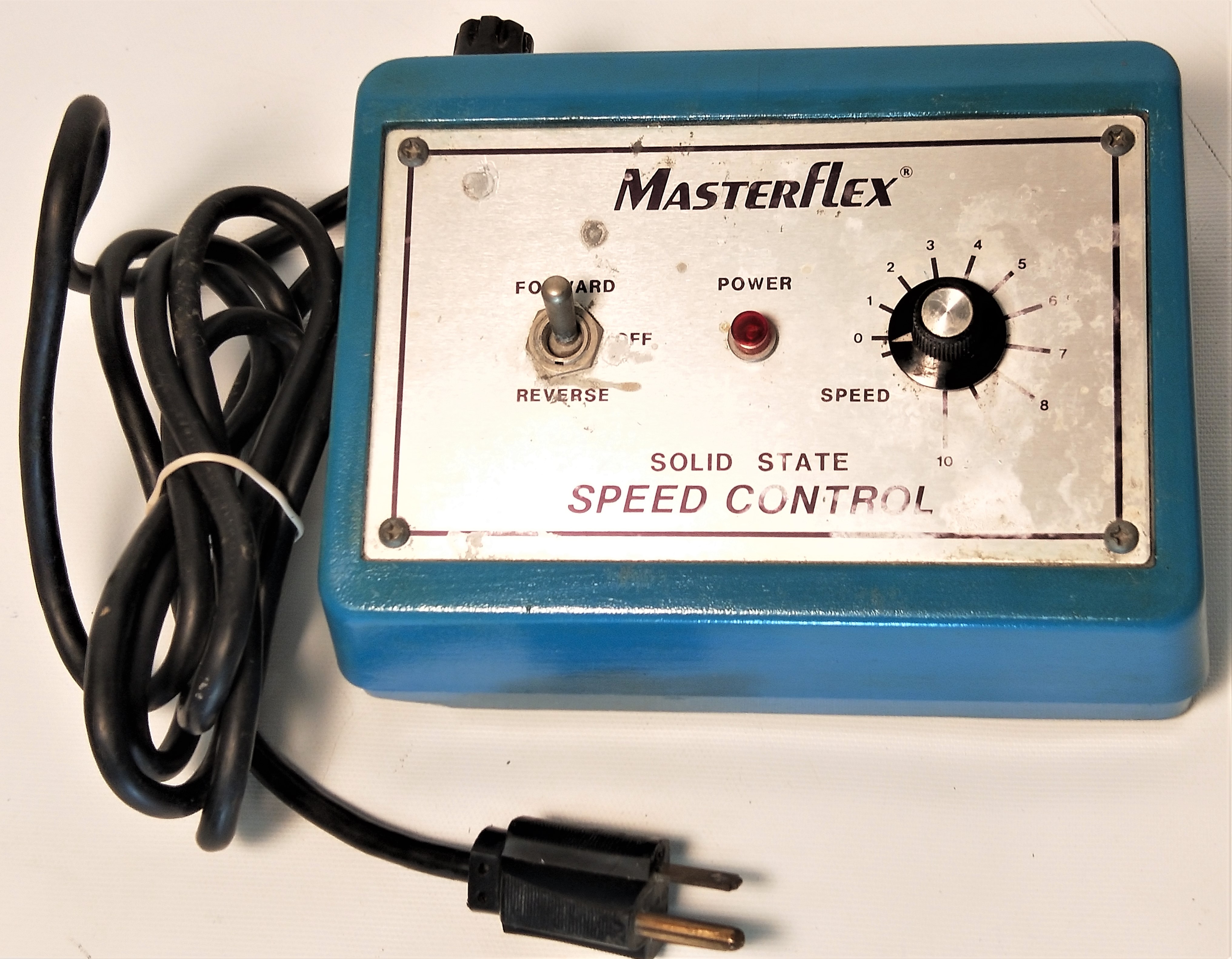 Used Cole-Parmer Masterflex 7144-04 Pump Drive with MICROPUMP Head and Solid State Speed Control (6-600rpm)