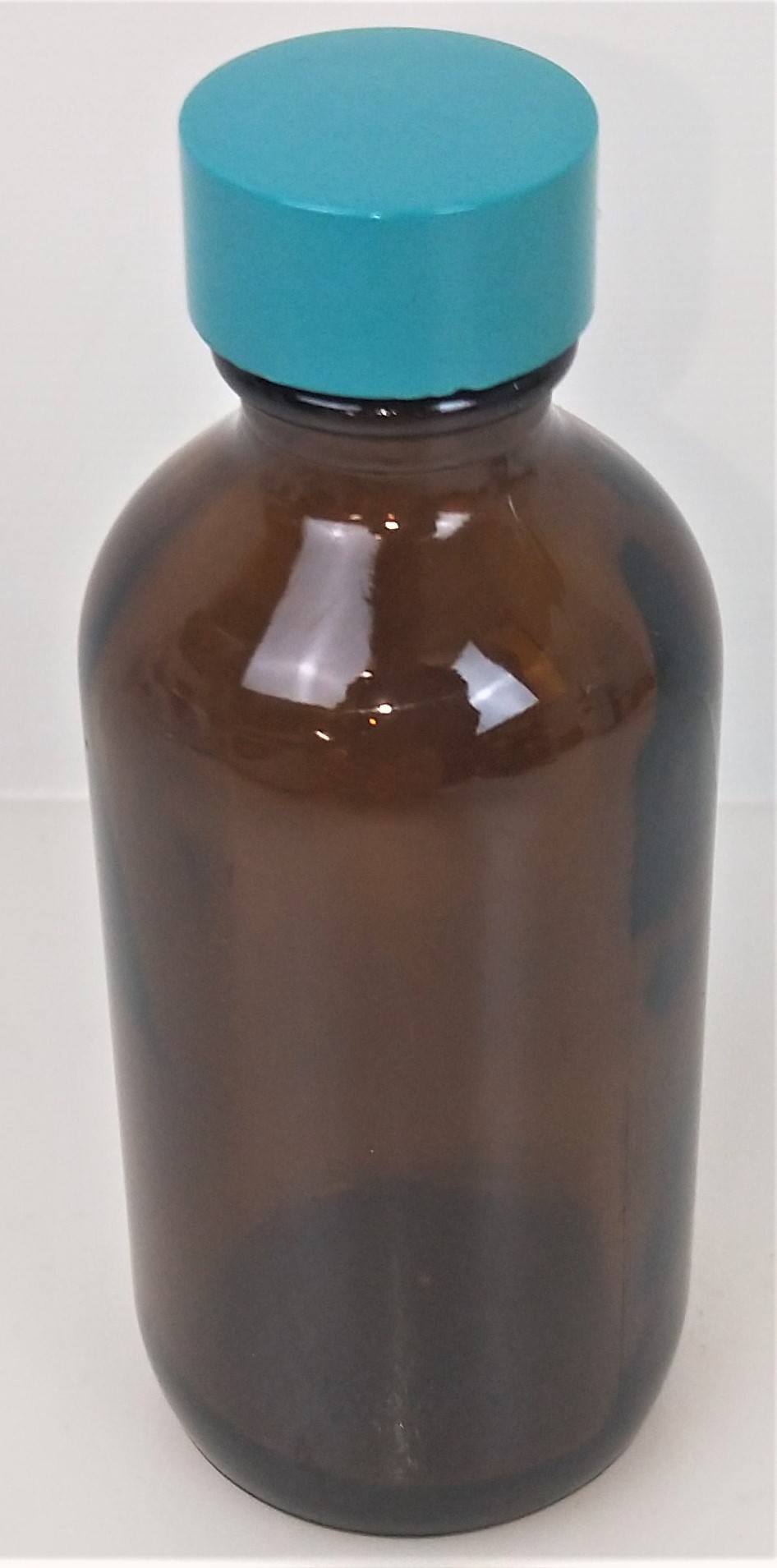 New Open Box Lot of Amber Glassware and Plasticware - Bottles and Jars