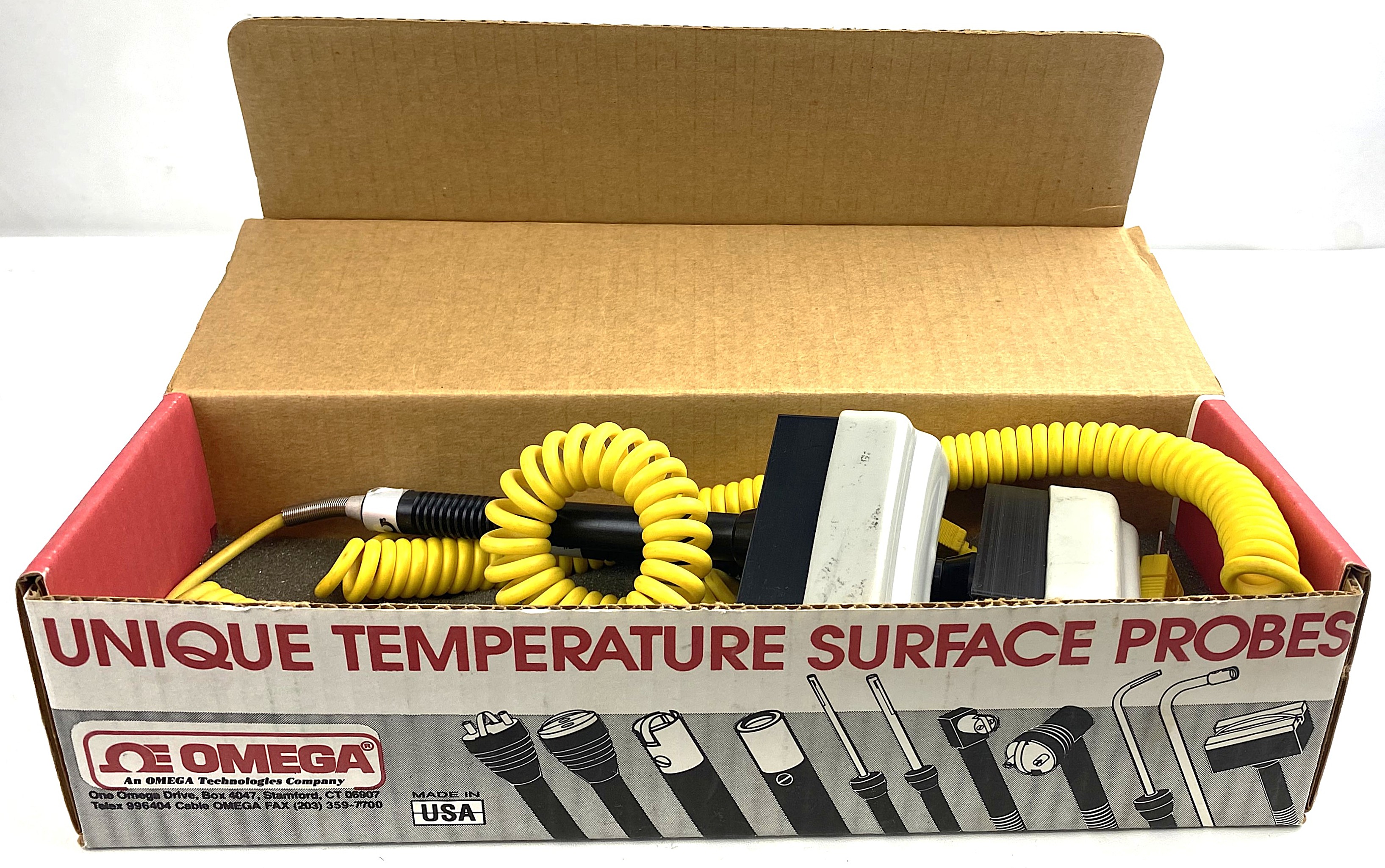 Used Omega Unique 88226K Type K Surface Temperature Probe (Pack of 2)