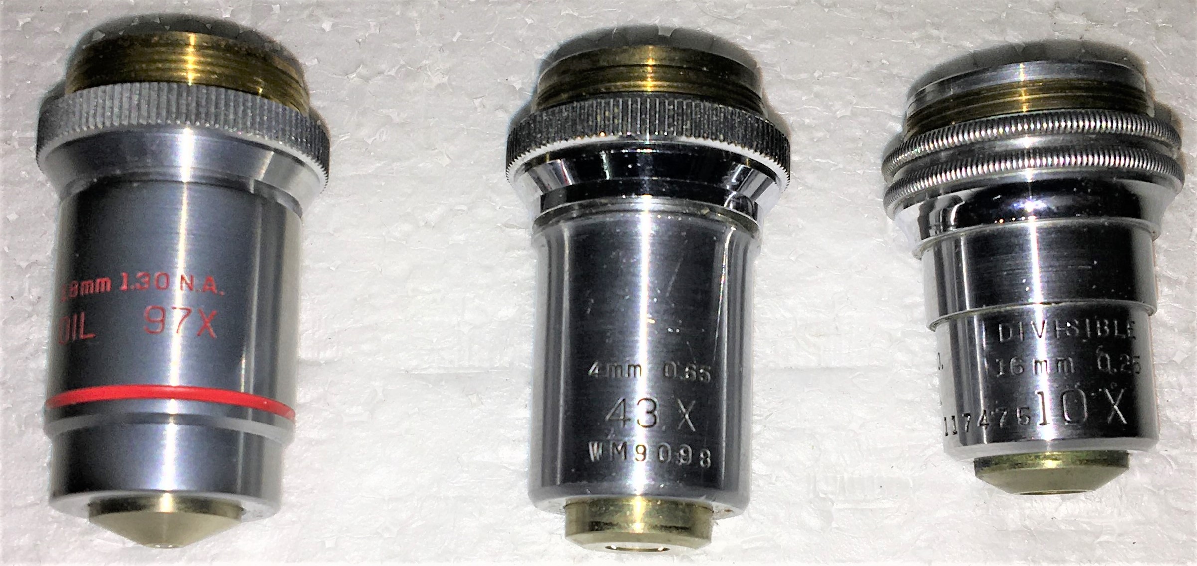 Used American Optical Spencer Sixty Monocular Microscope - 100X to 970X