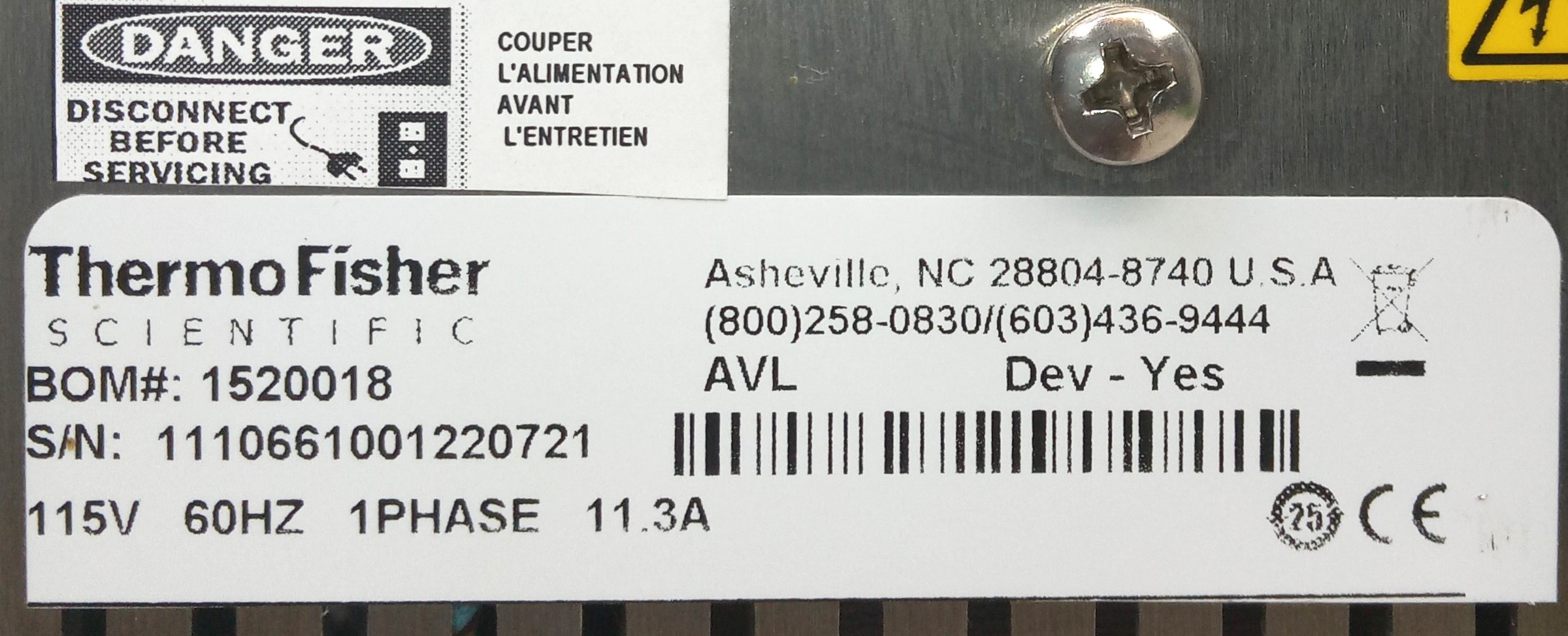 Used Haake SC100 Immersion Circulator with Clamp