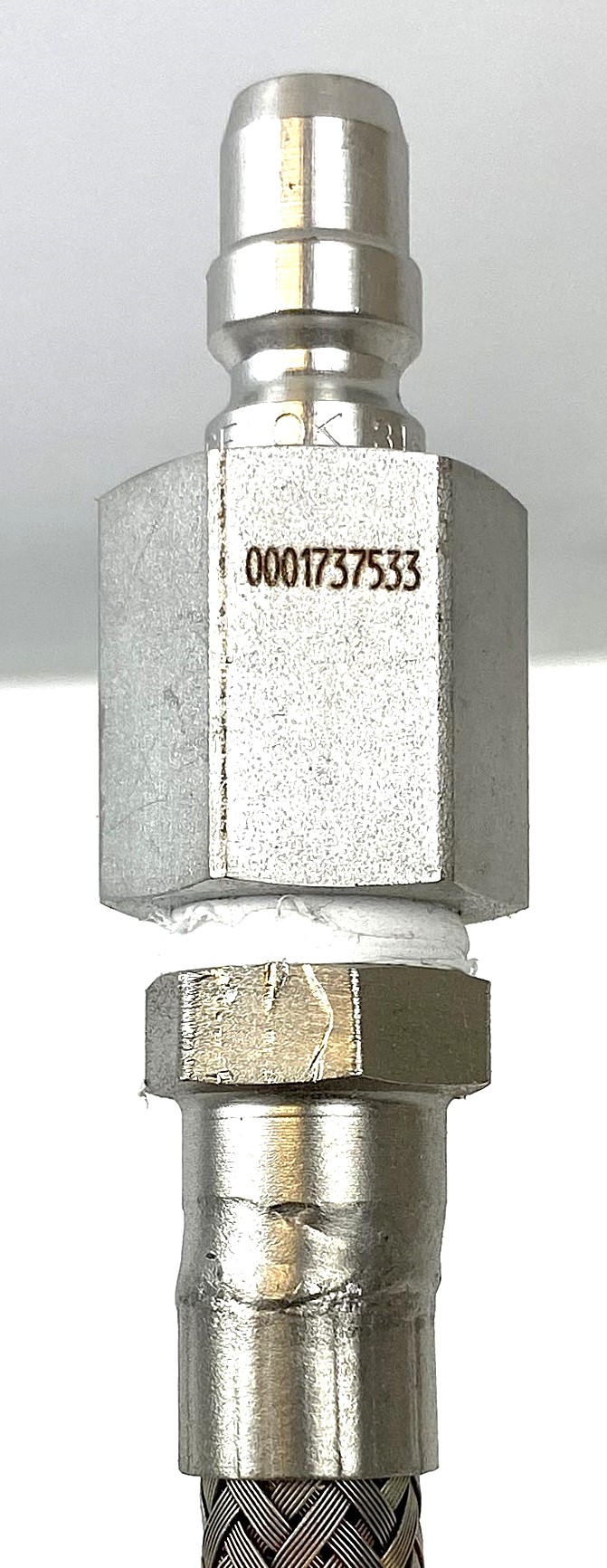 New Open Box Swagelok FX Series Double-Braided High Pressure Metal Hose