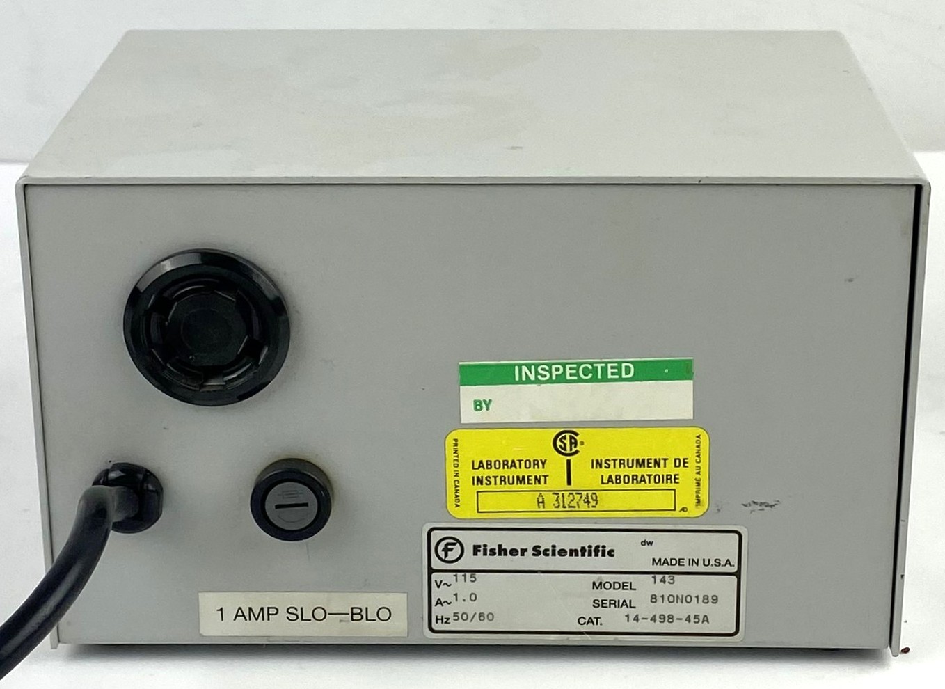 Used Fisher Dyna-Mix 143 Variable Speed Reversible Controller