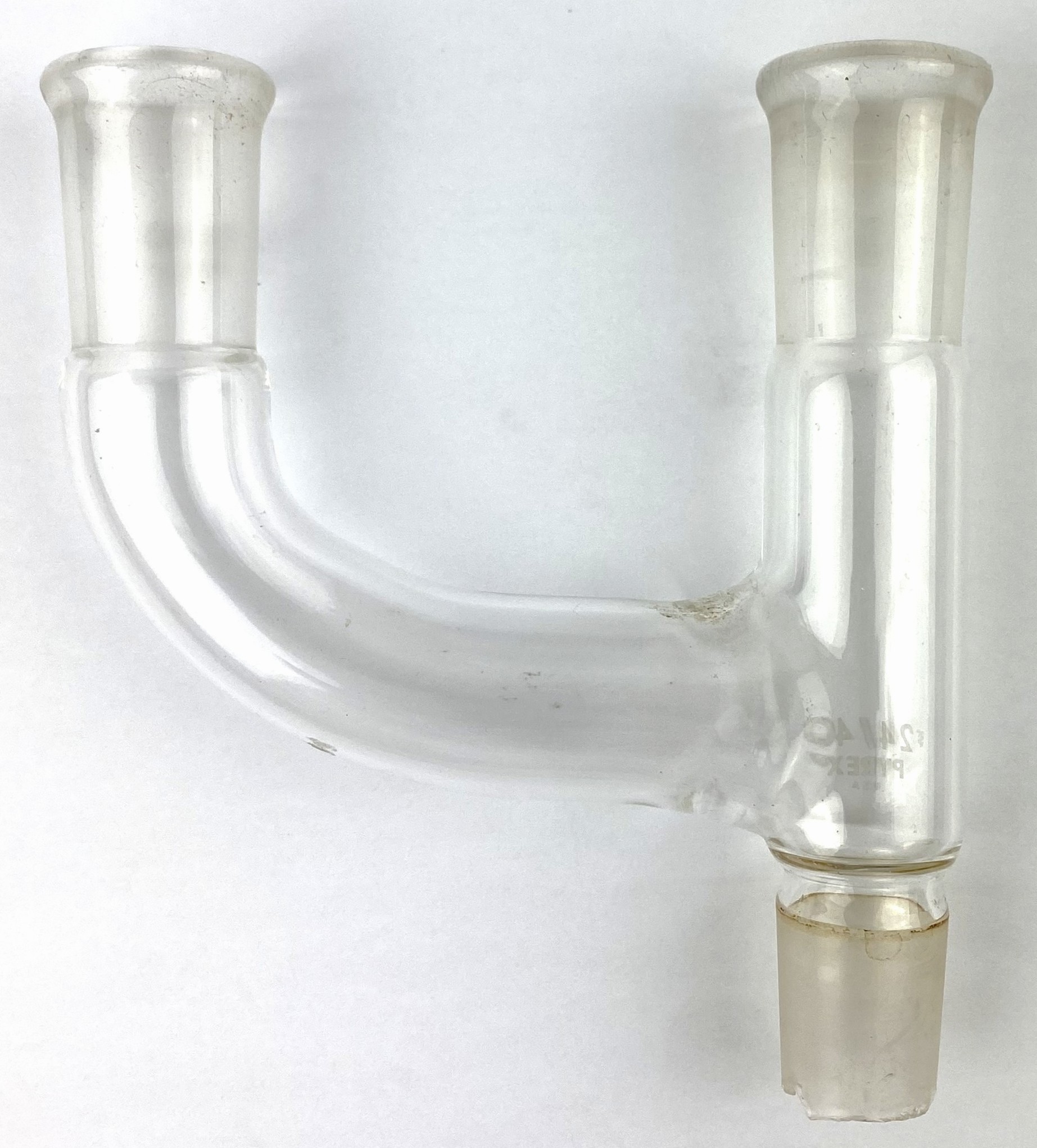 Used Corning PYREX 9040-24 Claisen 3-Way Connecting Tube
