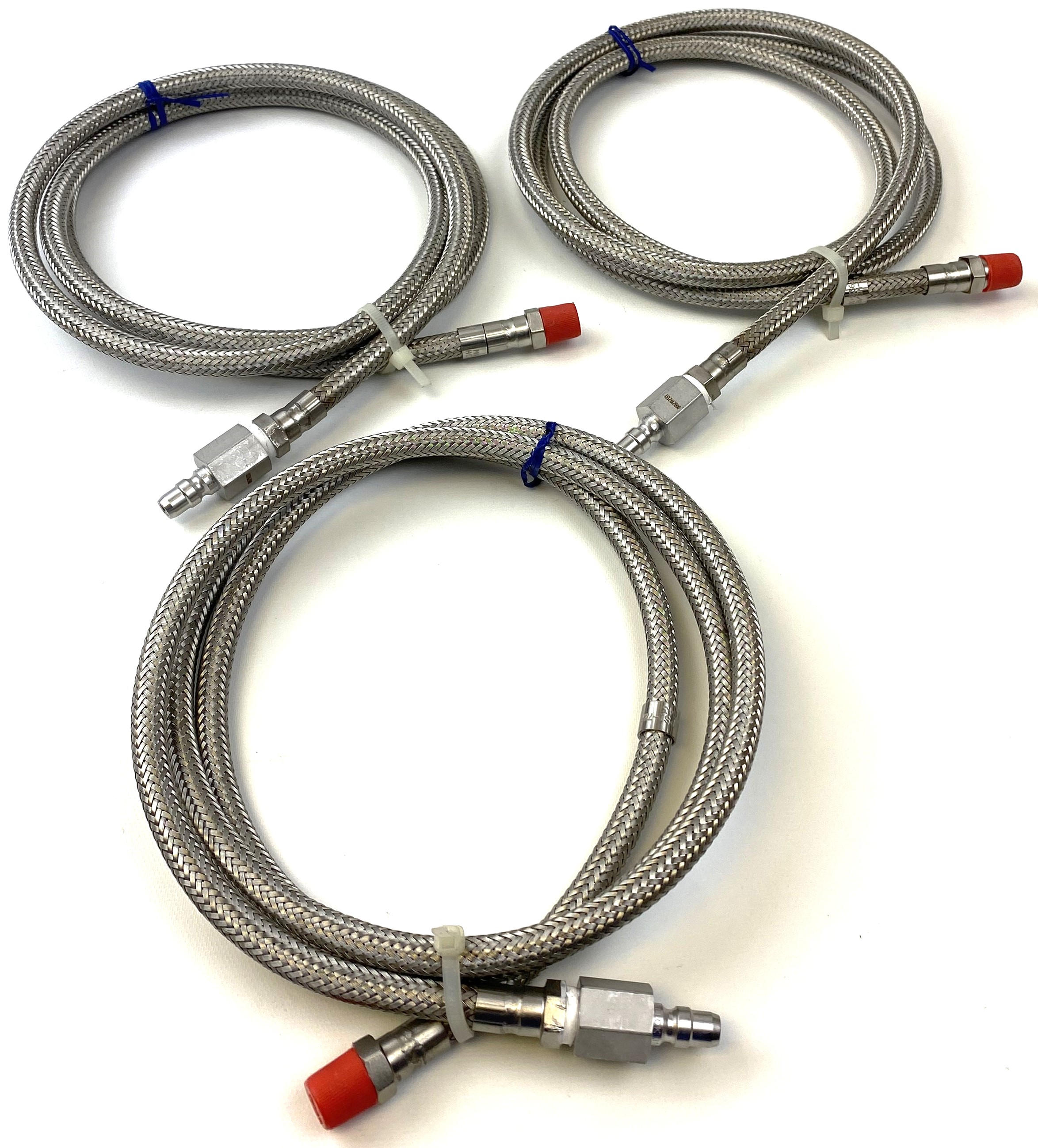 New Open Box Swagelok FX Series Double-Braided High Pressure Metal Hose