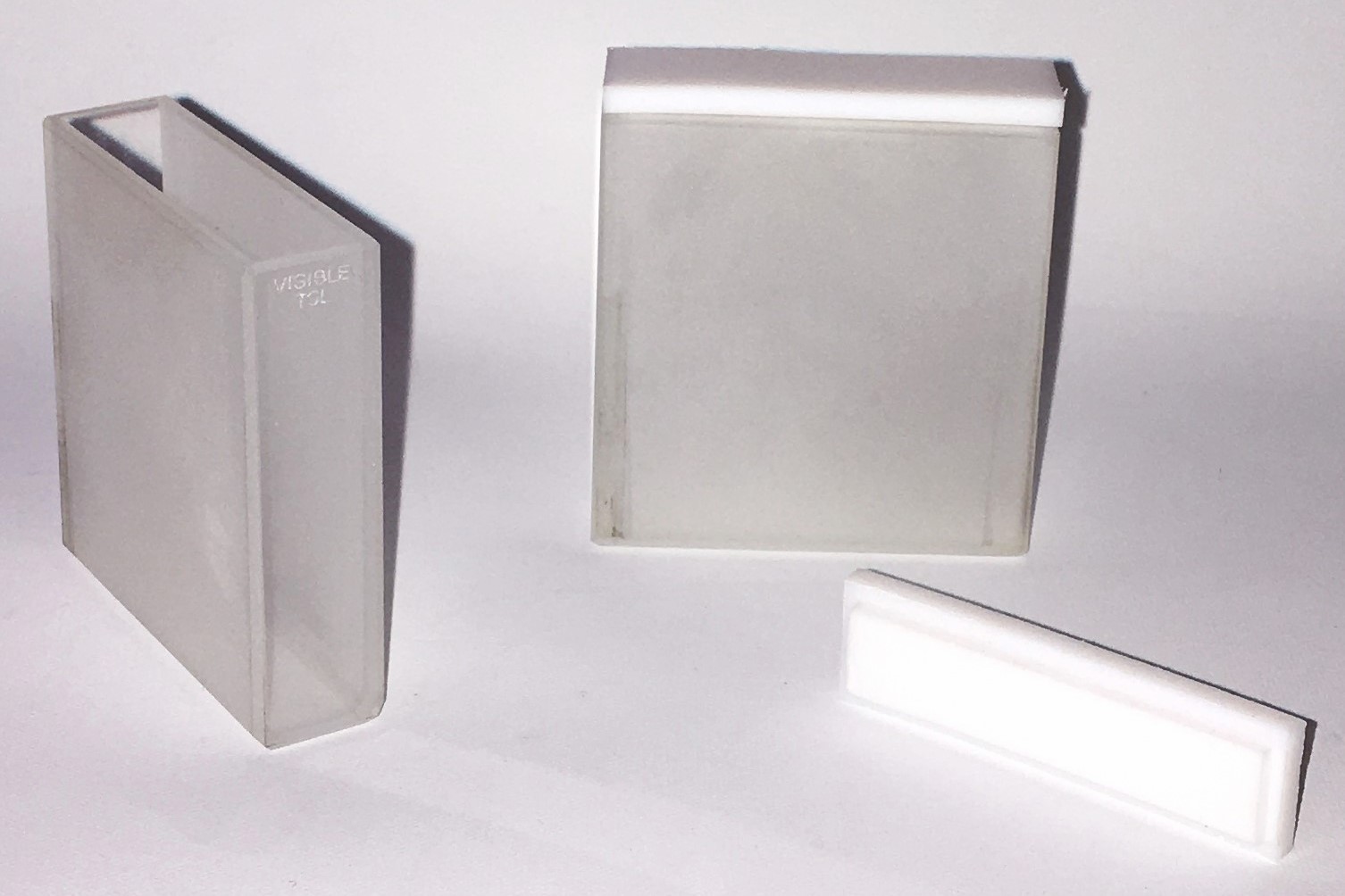 Used TSL 1464051 Glass Micro Cuvette with Stopper - 7 mL (Pack of 2)