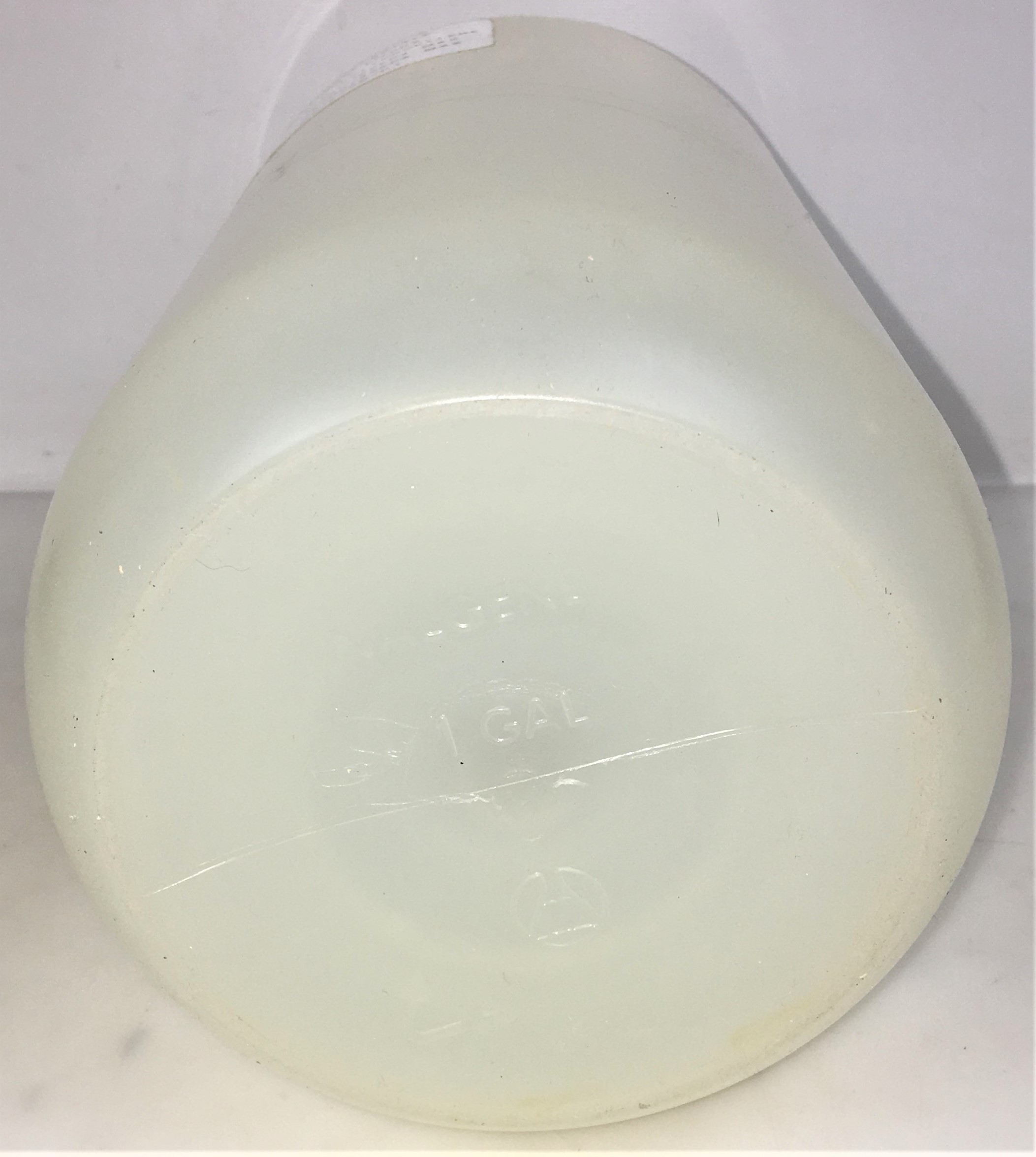 Used Nalgene 2125-4000 Heavy-Duty HDPE Bottle with Closure (4000mL)