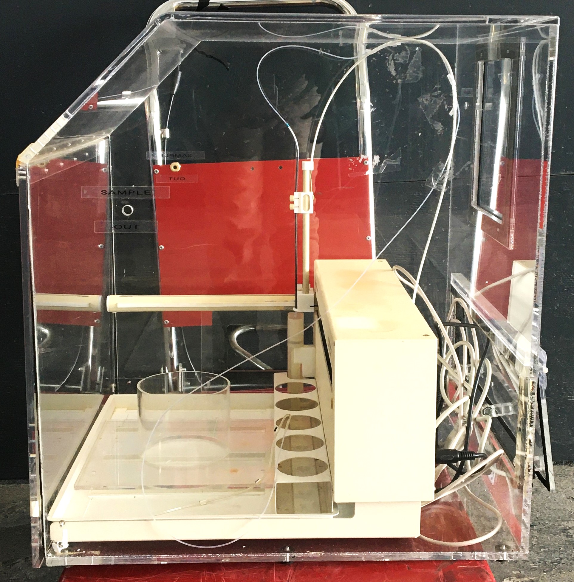 Used CETAC ASX-520 Random Access Autosampler with ENC-500 Enclosure