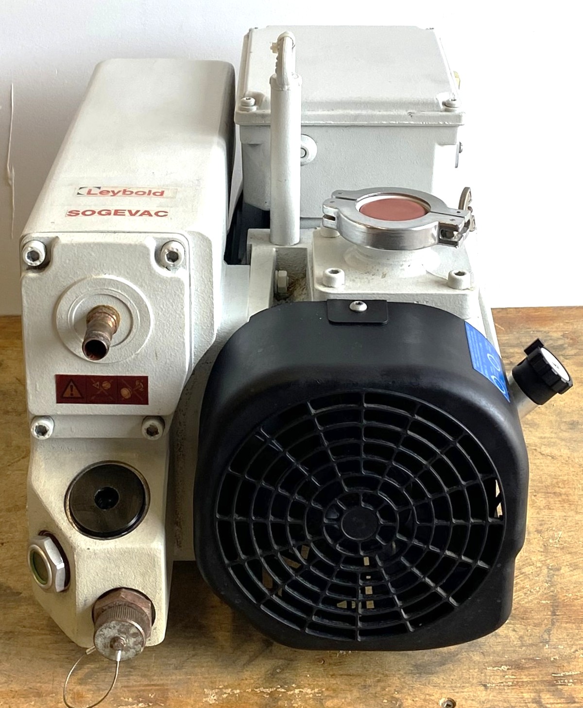 Used Leybold Sogevac SV40 BIFC Rotary Vacuum Pump (22.7-27.7 cfm)
