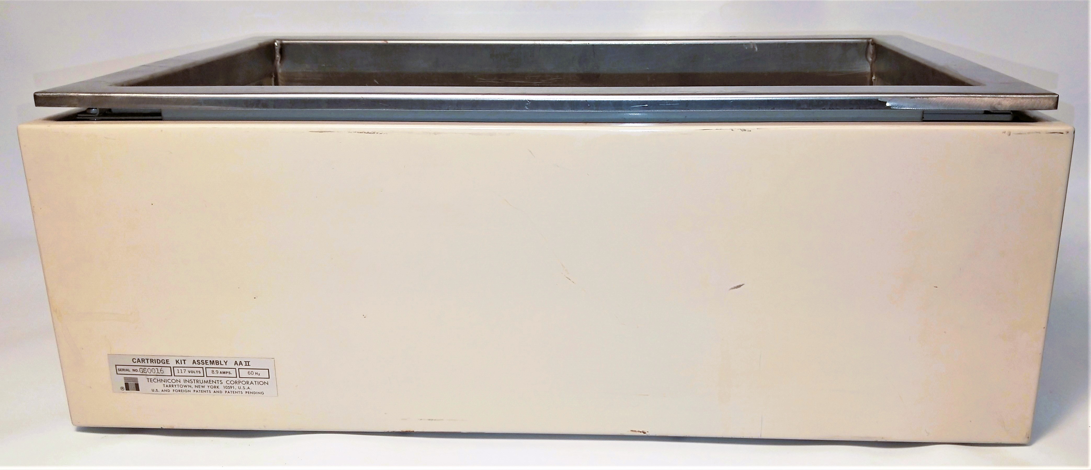 Used Technicon AutoAnalyzer II Cartridge Kit Assembly Bath (15L)