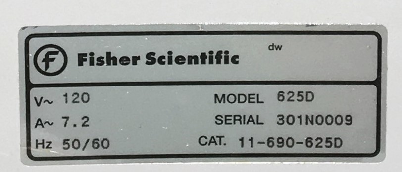 Used Fisher Isotemp 625D Gravity-Convection Incubator (2.5 Cu-Ft)