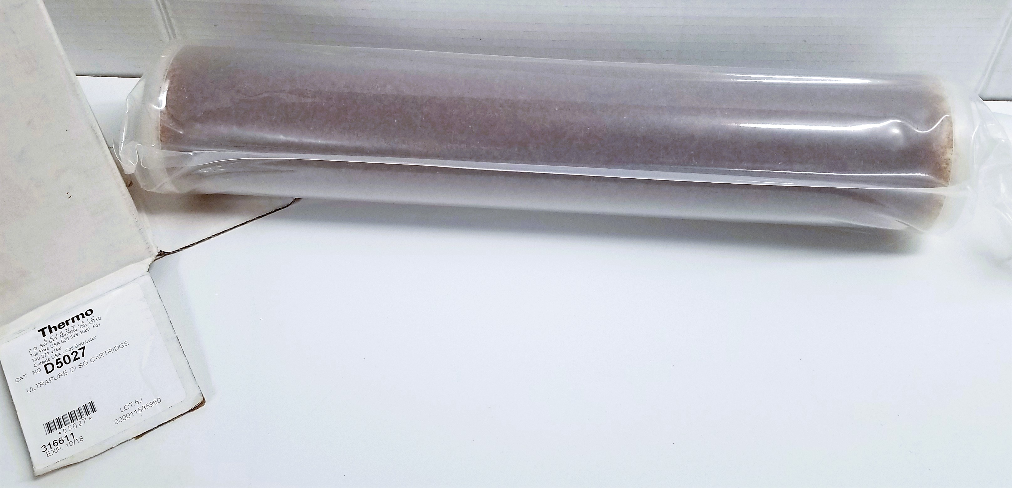 New Open Box Thermo Scientific D5027 UltraPure Cartridge Filter for Water Purifier