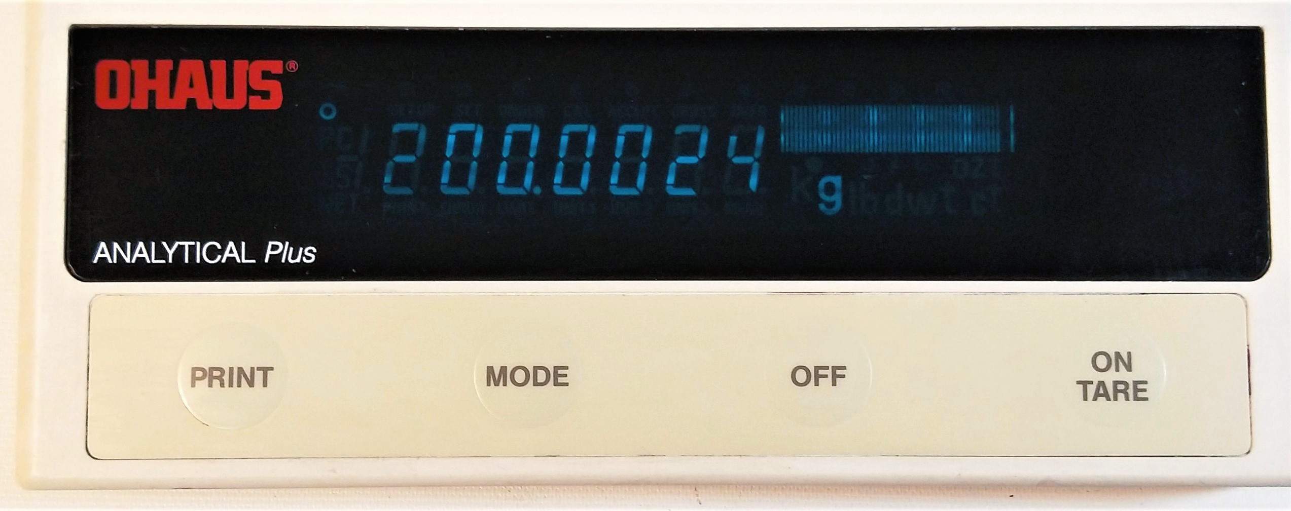 As is Ohaus Analytical Plus AP210S Analytical Balance (210g x 0.1mg) - FOR PARTS