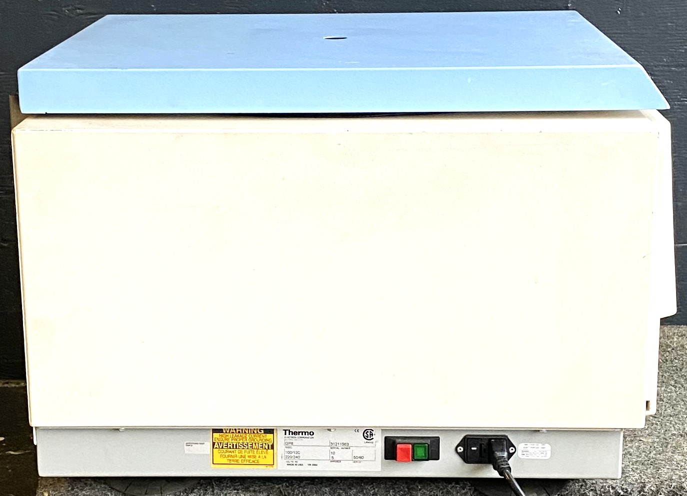 Used Thermo IEC Centra GP8 Centrifuge with 216 Swing-Out Rotor (4 x 750mL)