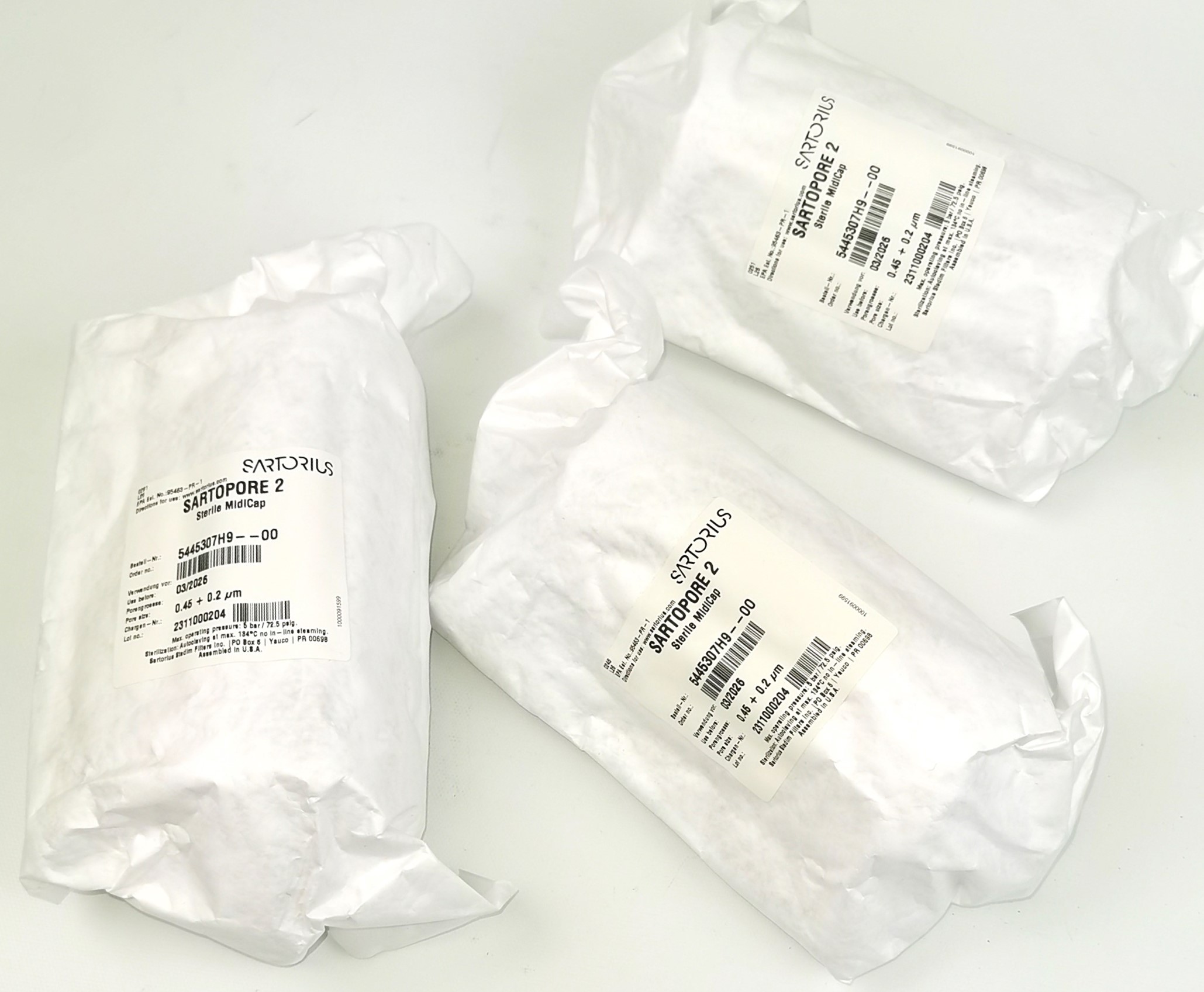 New open box Sartorius Sartopore 2 (5445307-H9-00-A) Midicap