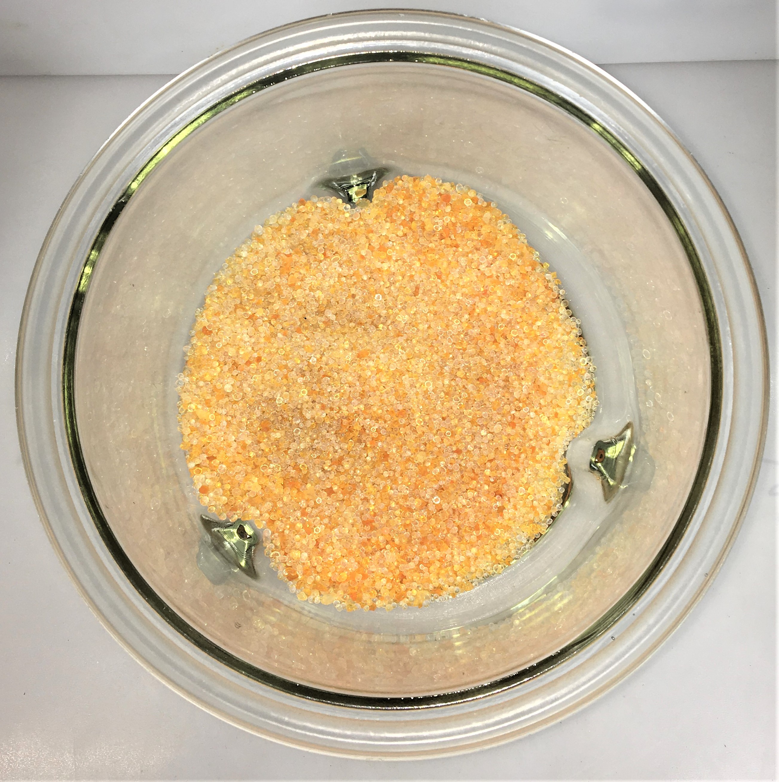 Used Corning PYREX 3081-250 Glass Desiccator with Coors Plate (10.5L)