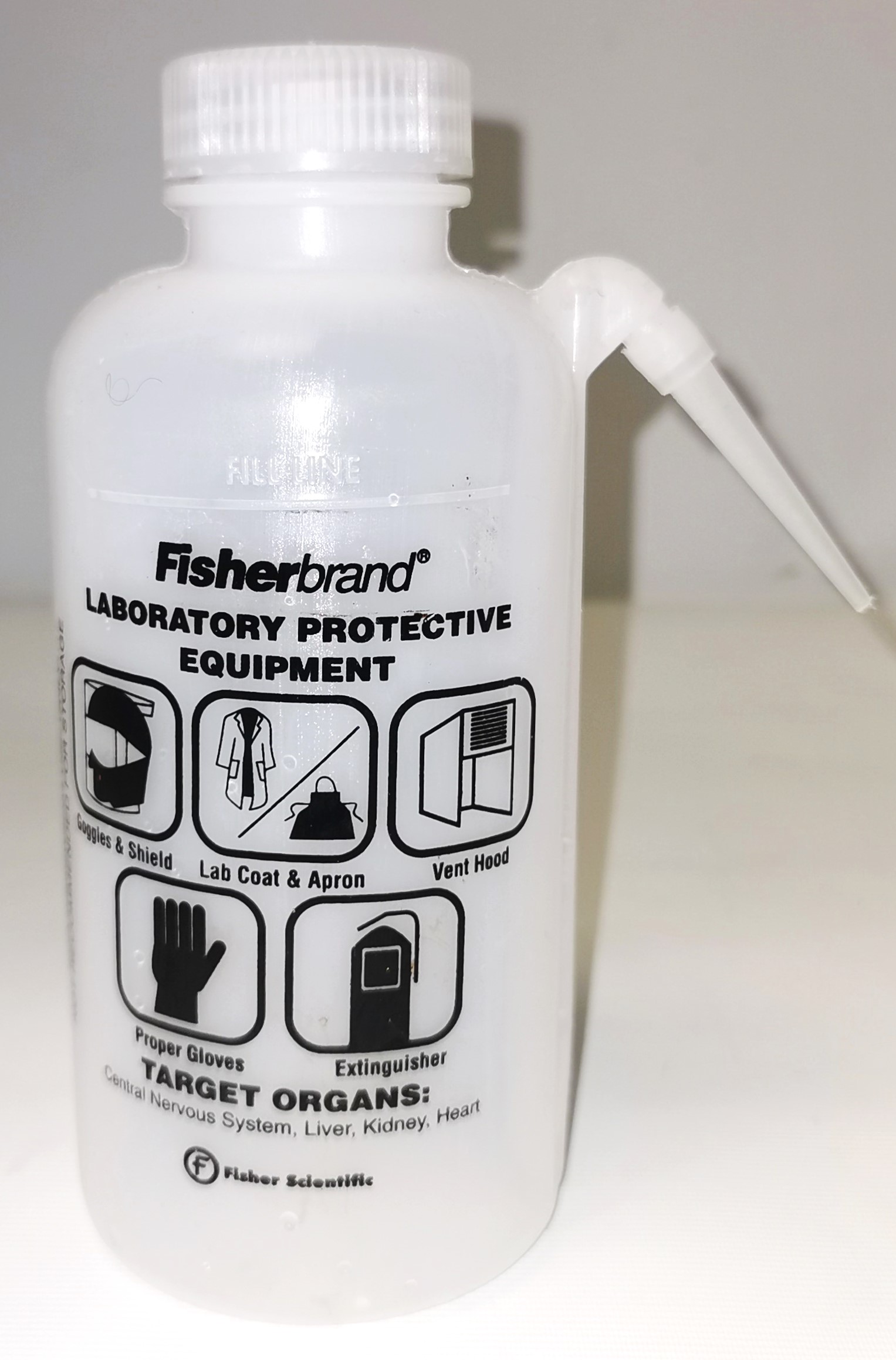 Used 500mL Safety Wash Bottle